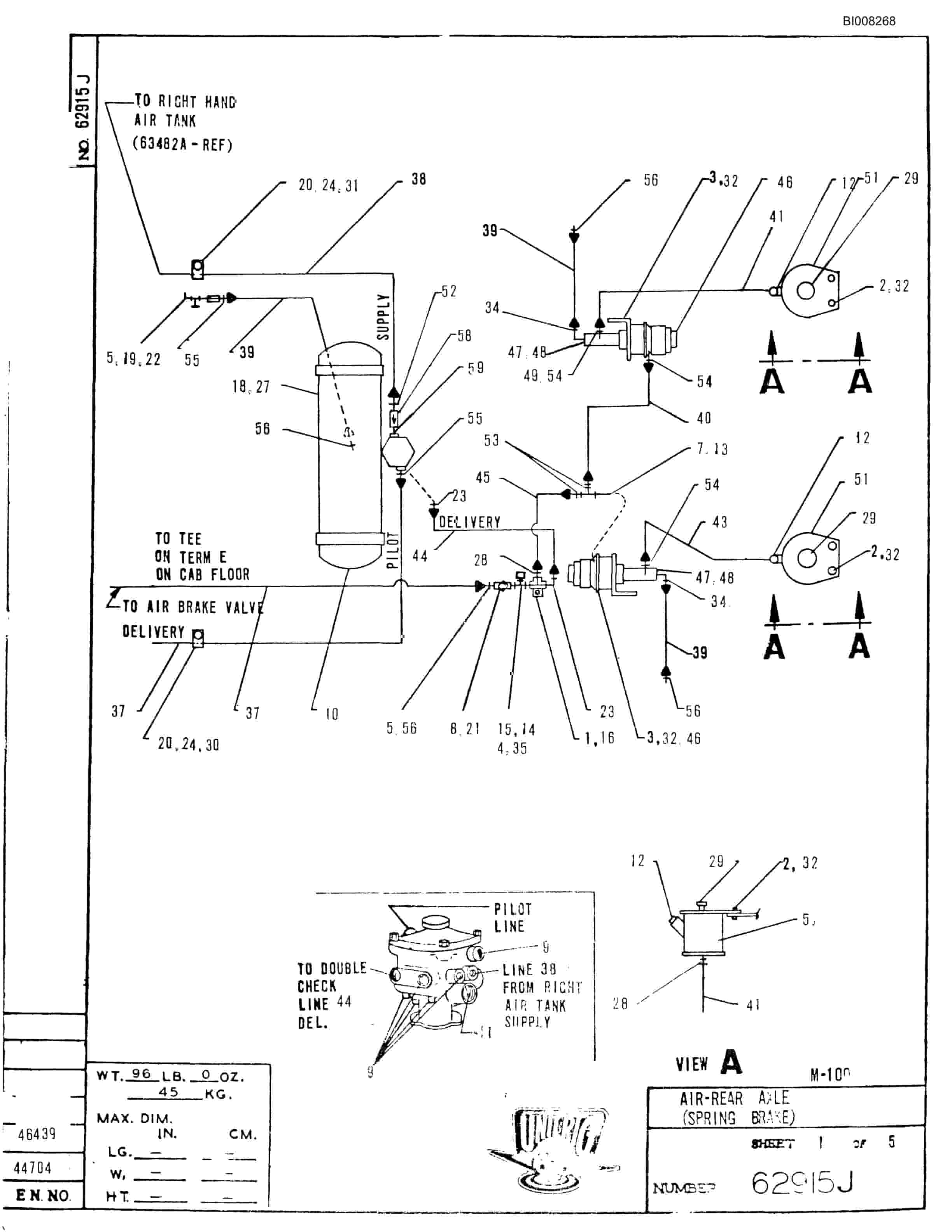 Bucyrus M-120 Parts Catalog BI008268-2
