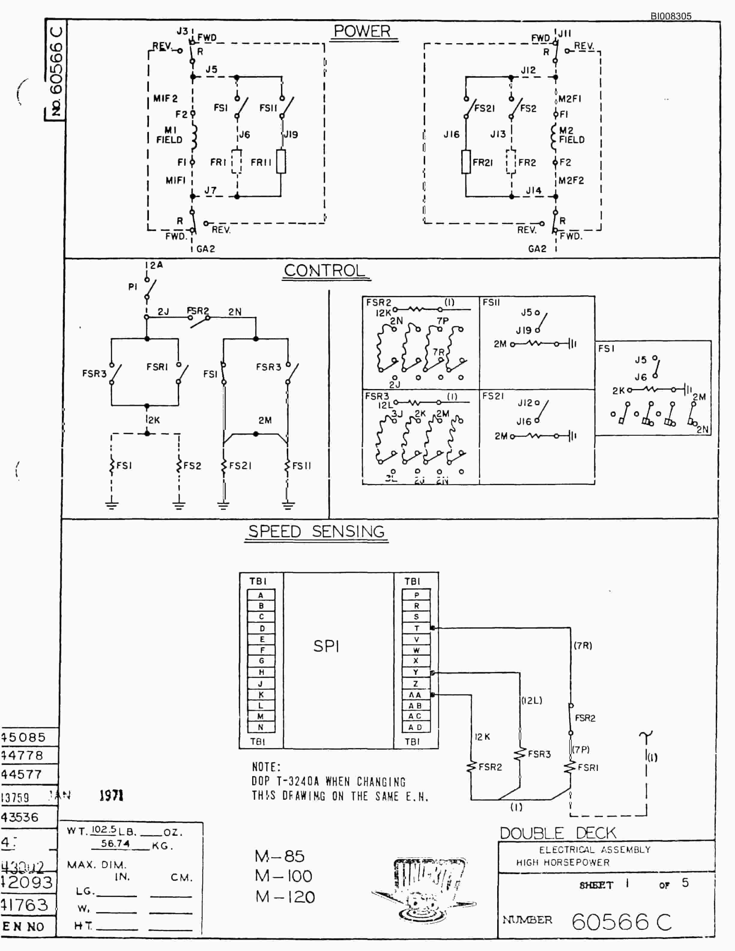 Bucyrus M-120 Parts Catalog BI008305-2