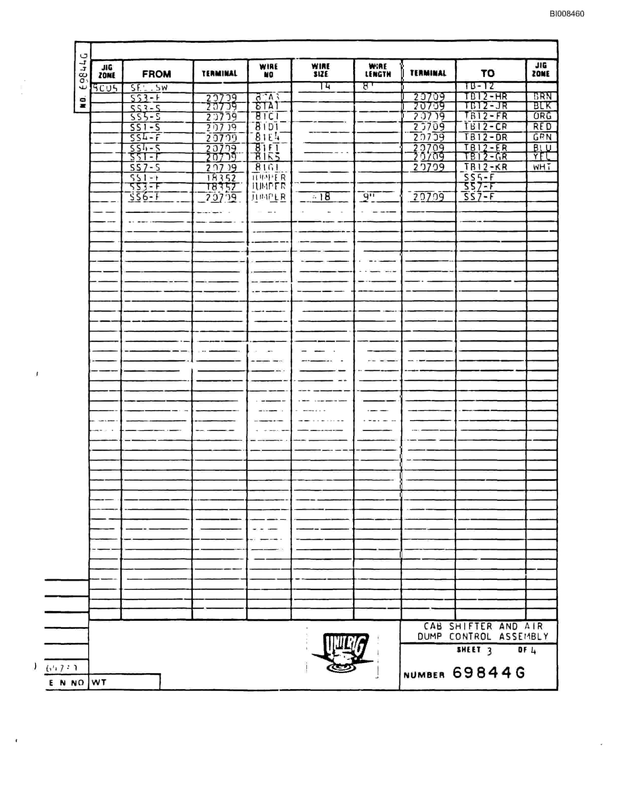 Bucyrus M-120 Parts Catalog BI008460-2