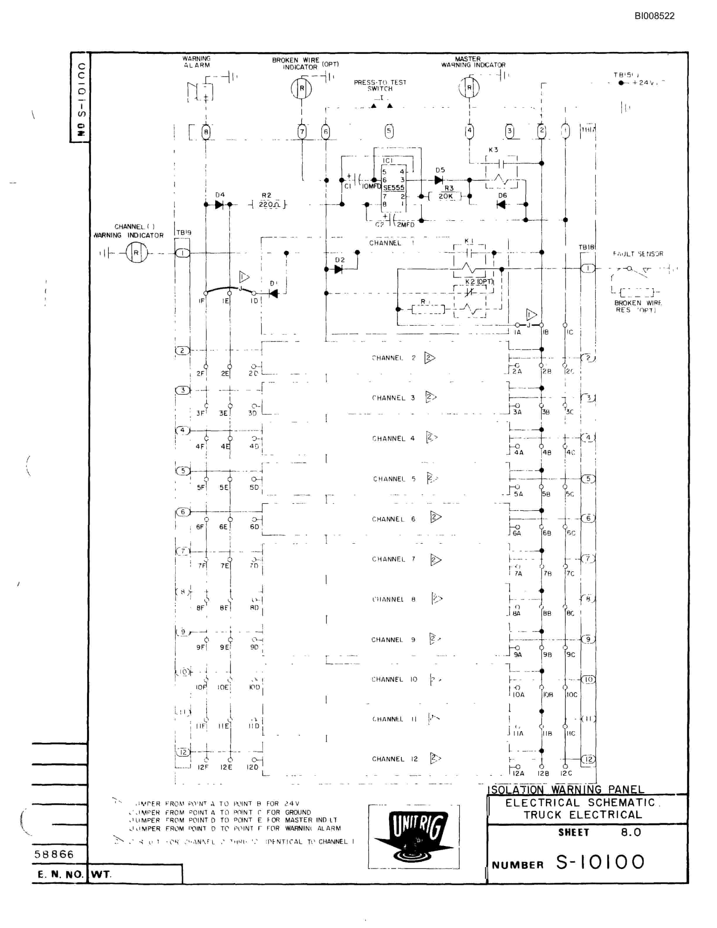Bucyrus M-120 Parts Catalog BI008522-4