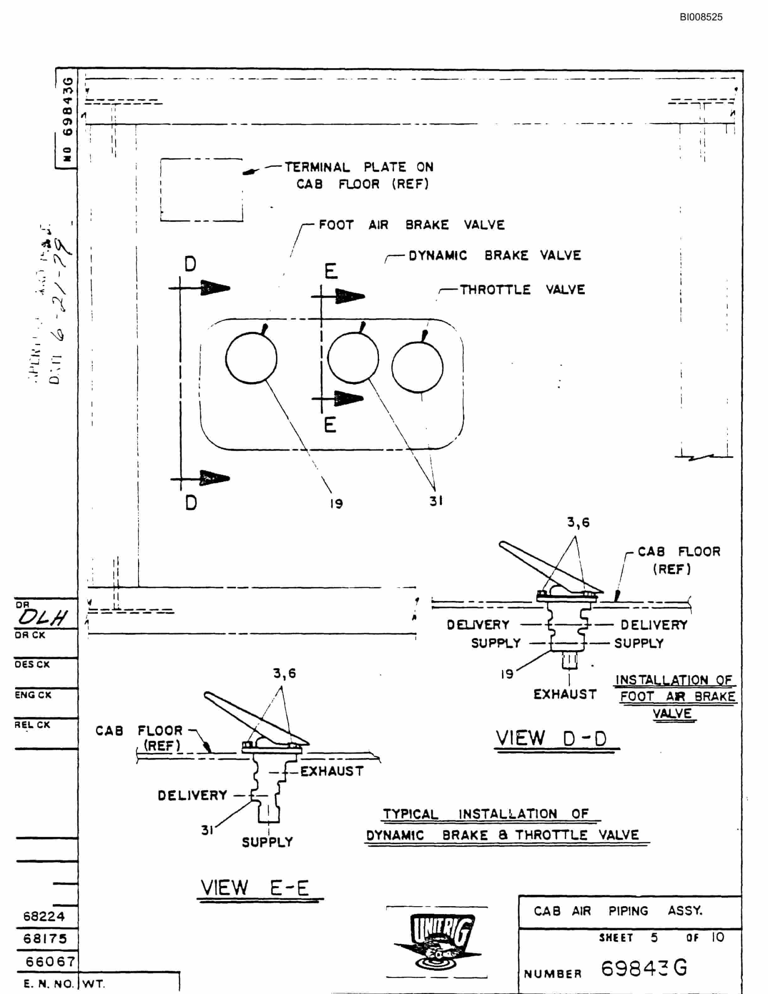 Bucyrus M-120 Parts Catalog BI008525-2