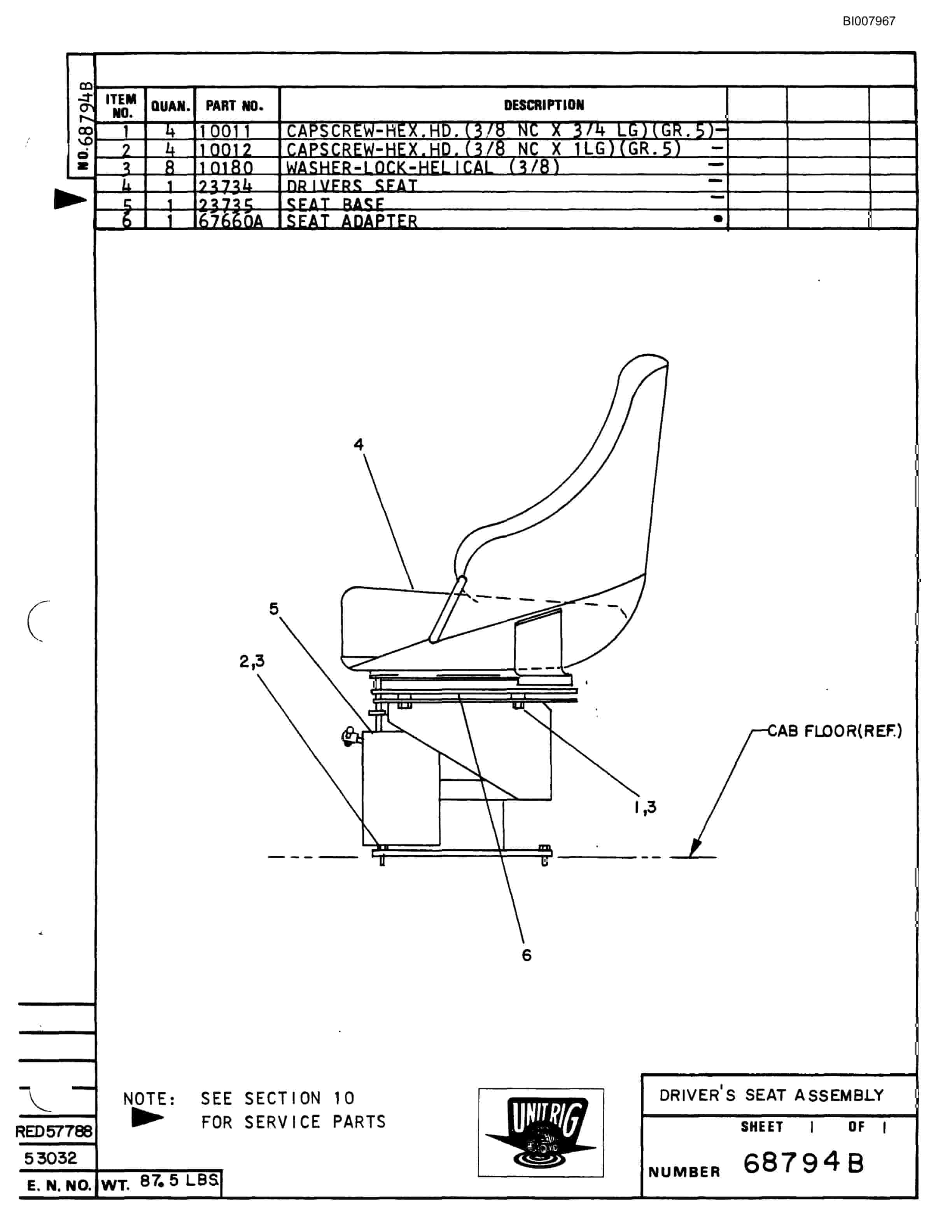 Bucyrus M-120 Technical Manual BI007967-2