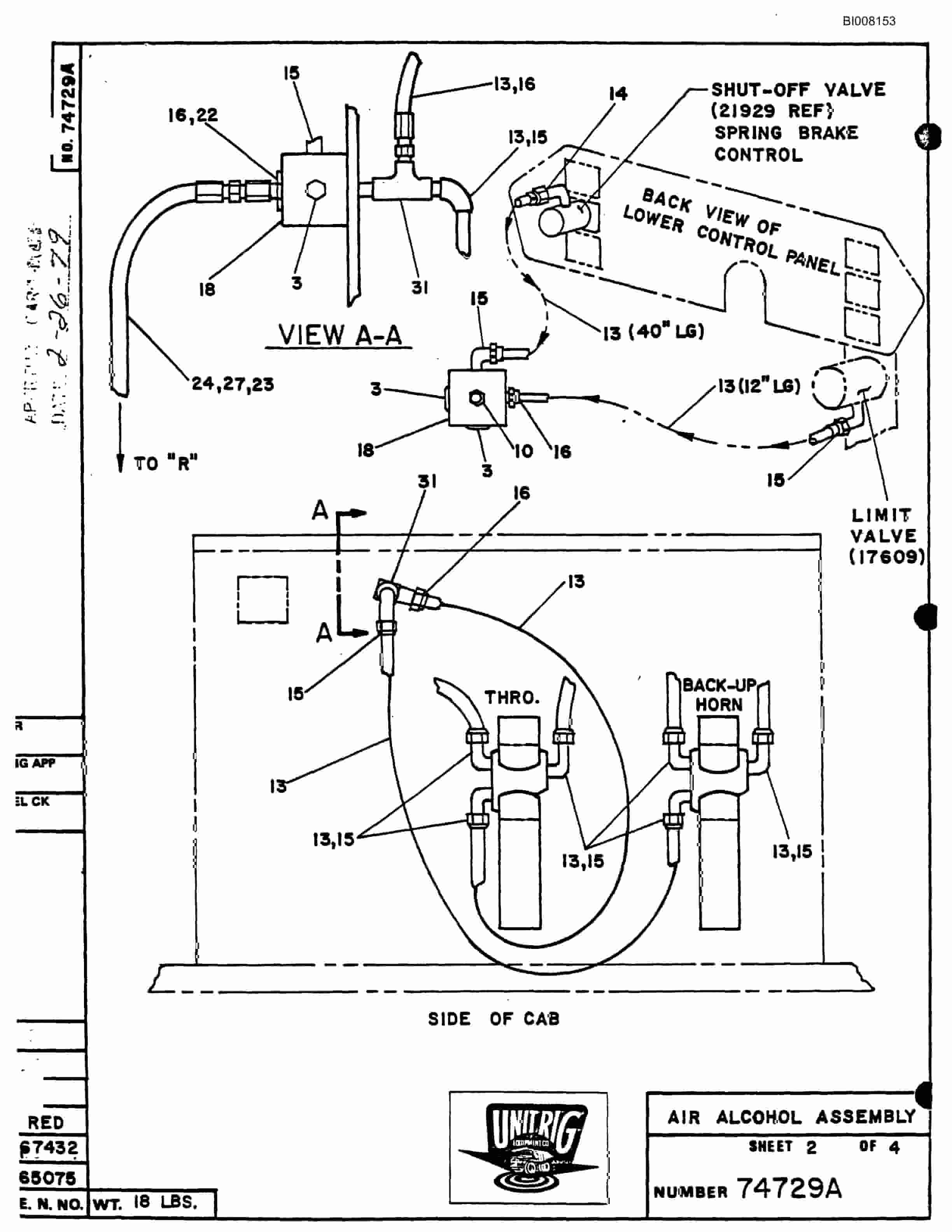 Bucyrus M-200 Parts Catalog BI008153-5