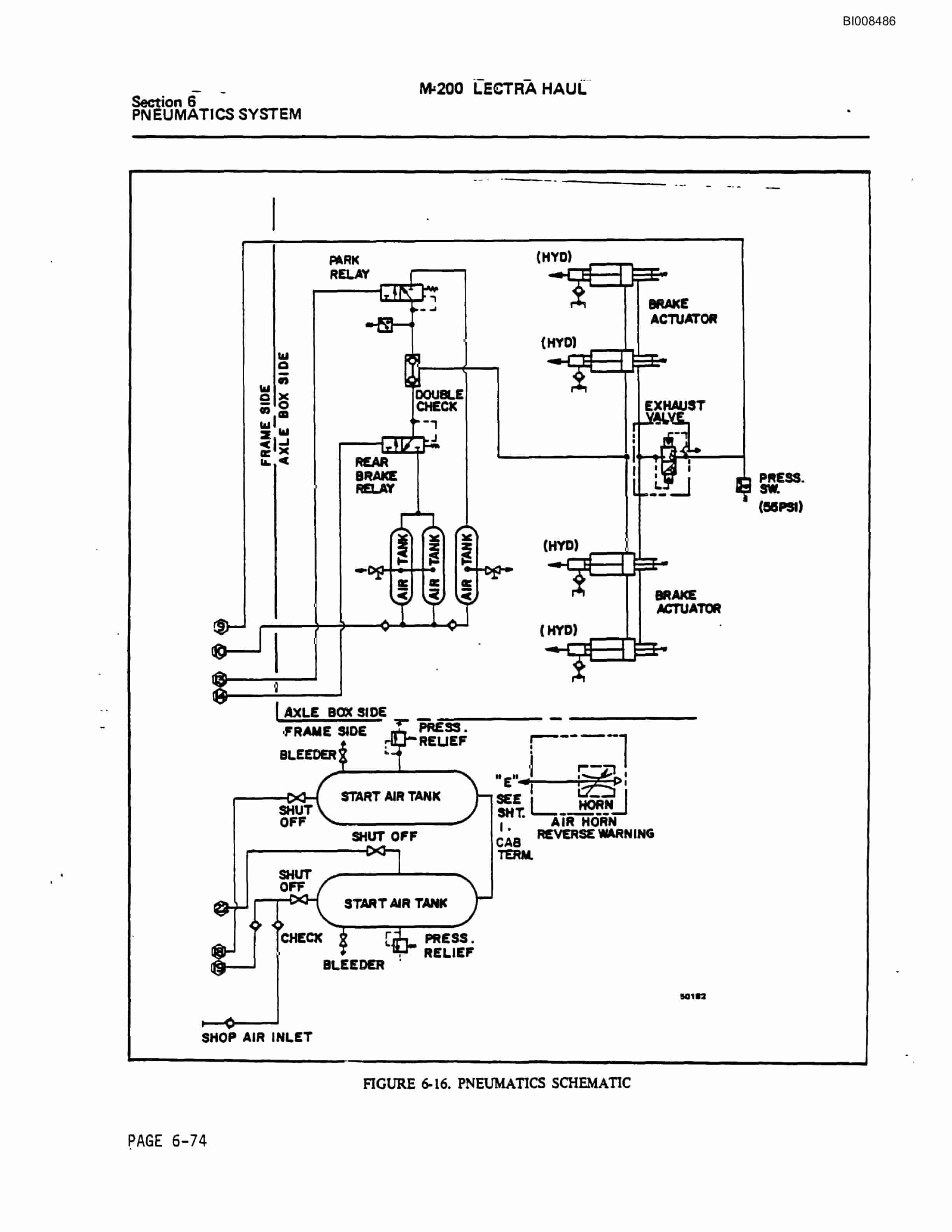 Bucyrus M-200 Parts Catalog BI008486-5