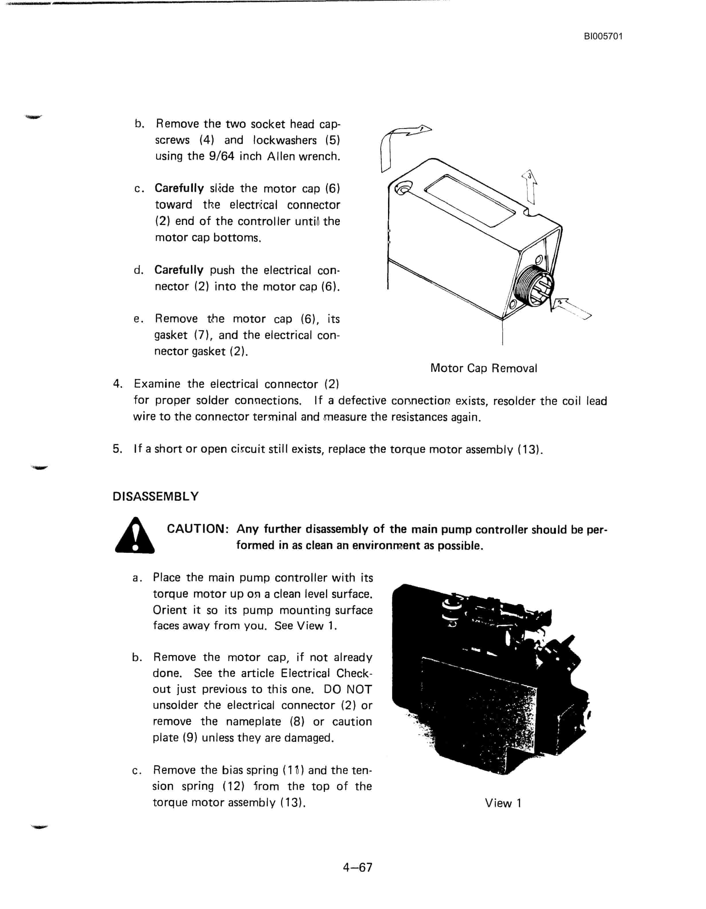 Bucyrus M-4, M-5 Blast Hole Drill Technical Manual BI005701-4
