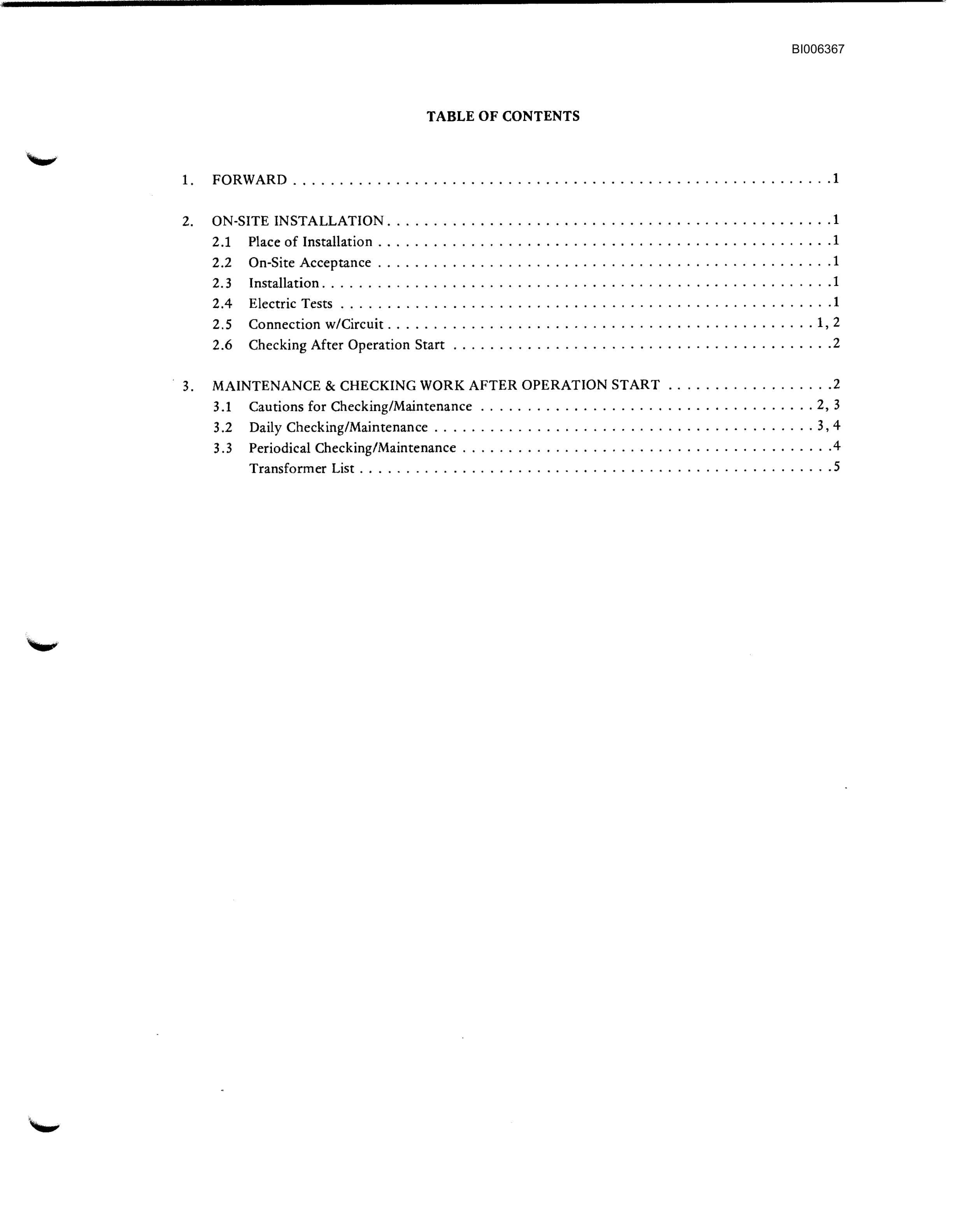 Bucyrus M-4-SS Rotary Blast Hole Drill Technical Manual BI006367-5
