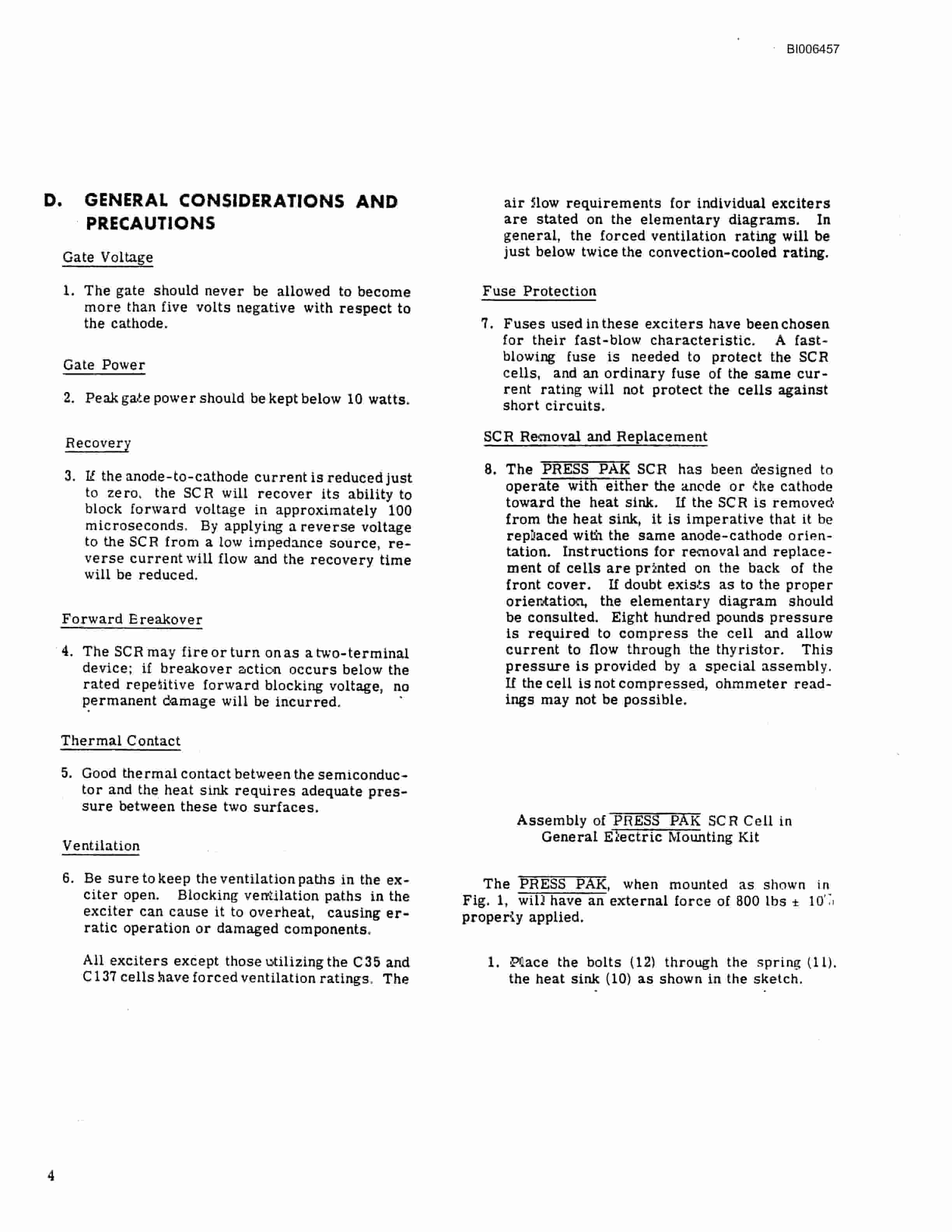 Bucyrus M-4-SS Rotary Blast Hole Drill Technical Manual BI006457-2