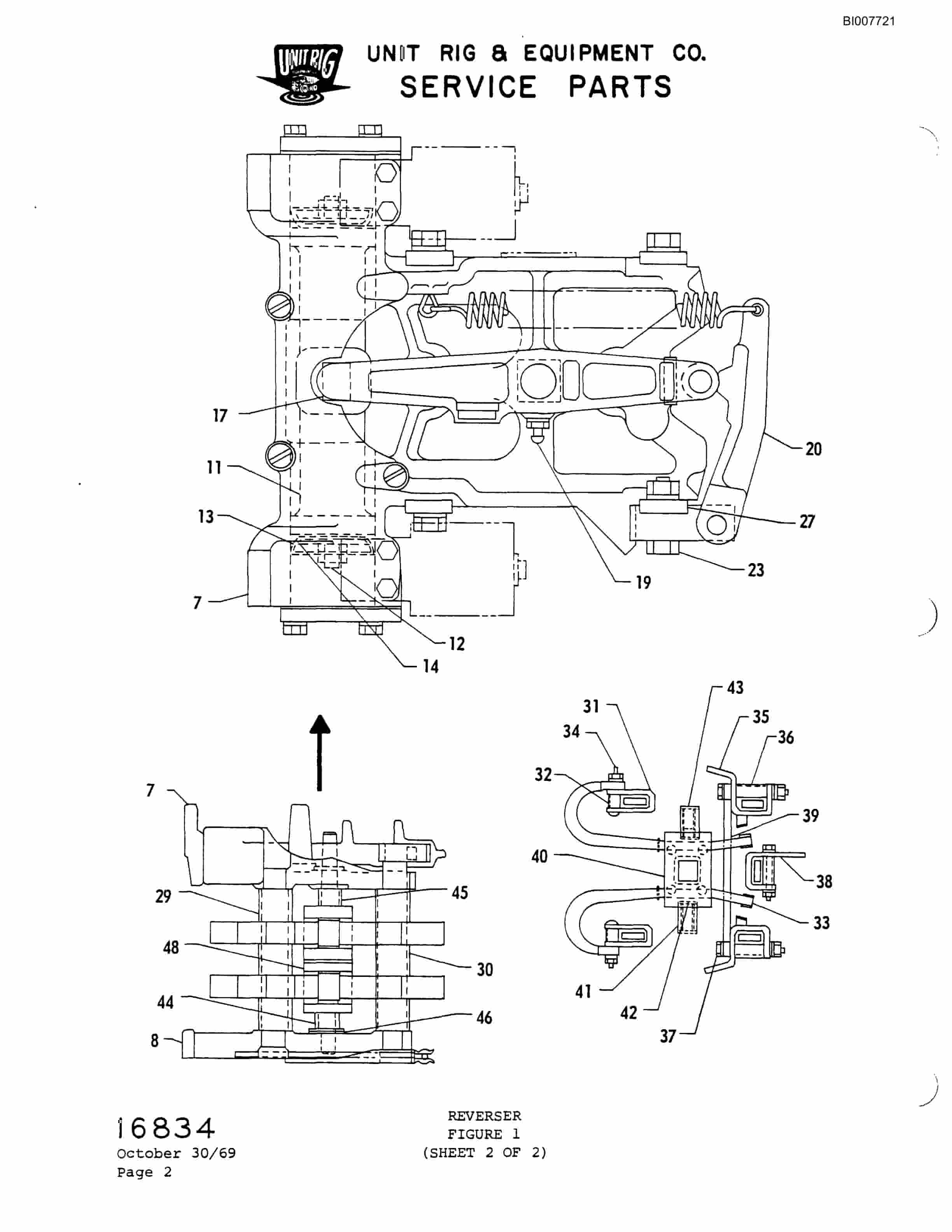Bucyrus M-85 Assembly Parts Catalog BI007721-3