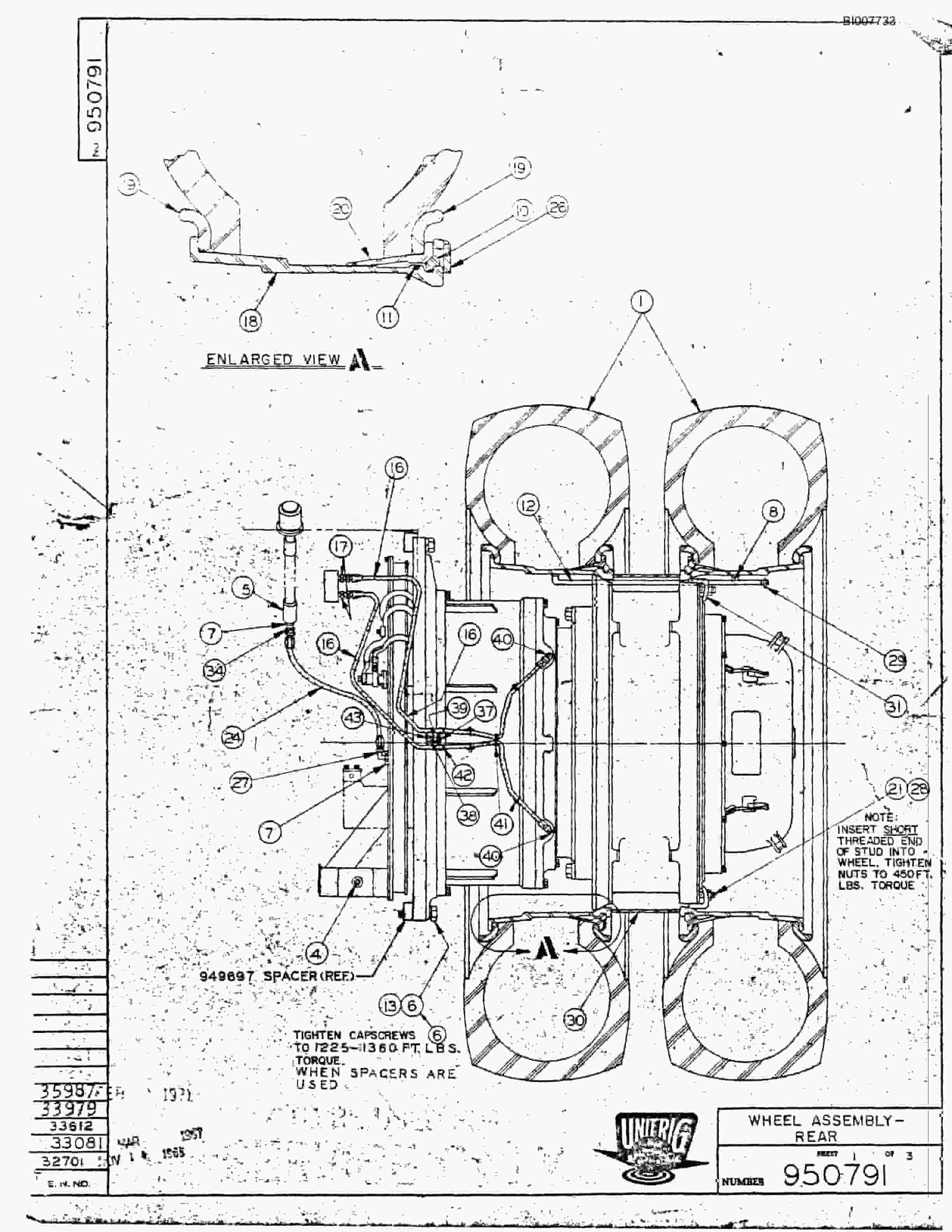 Bucyrus M-85 Assembly Parts Catalog BI007733-4