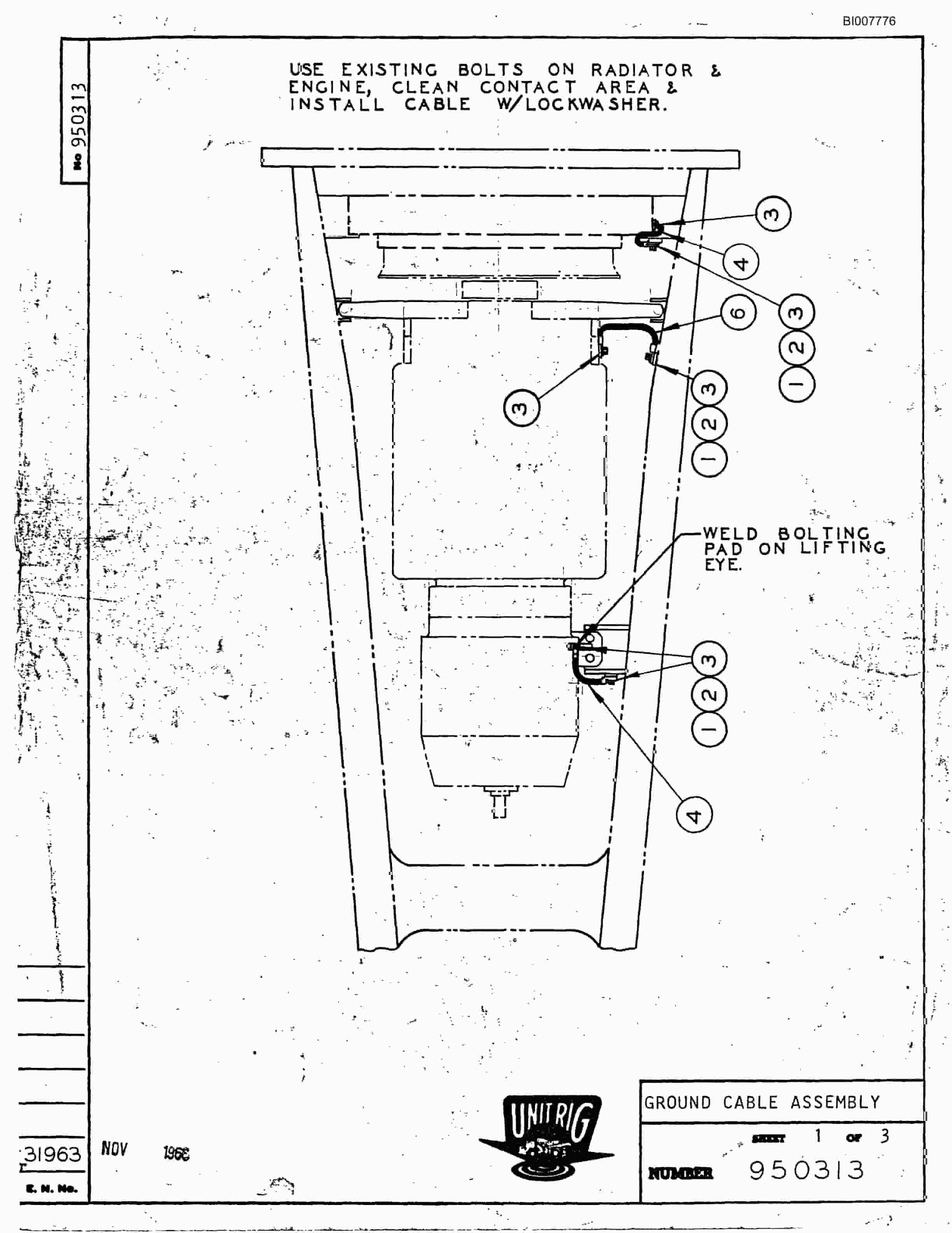 Bucyrus M-85 Assembly Parts Catalog BI007776-2