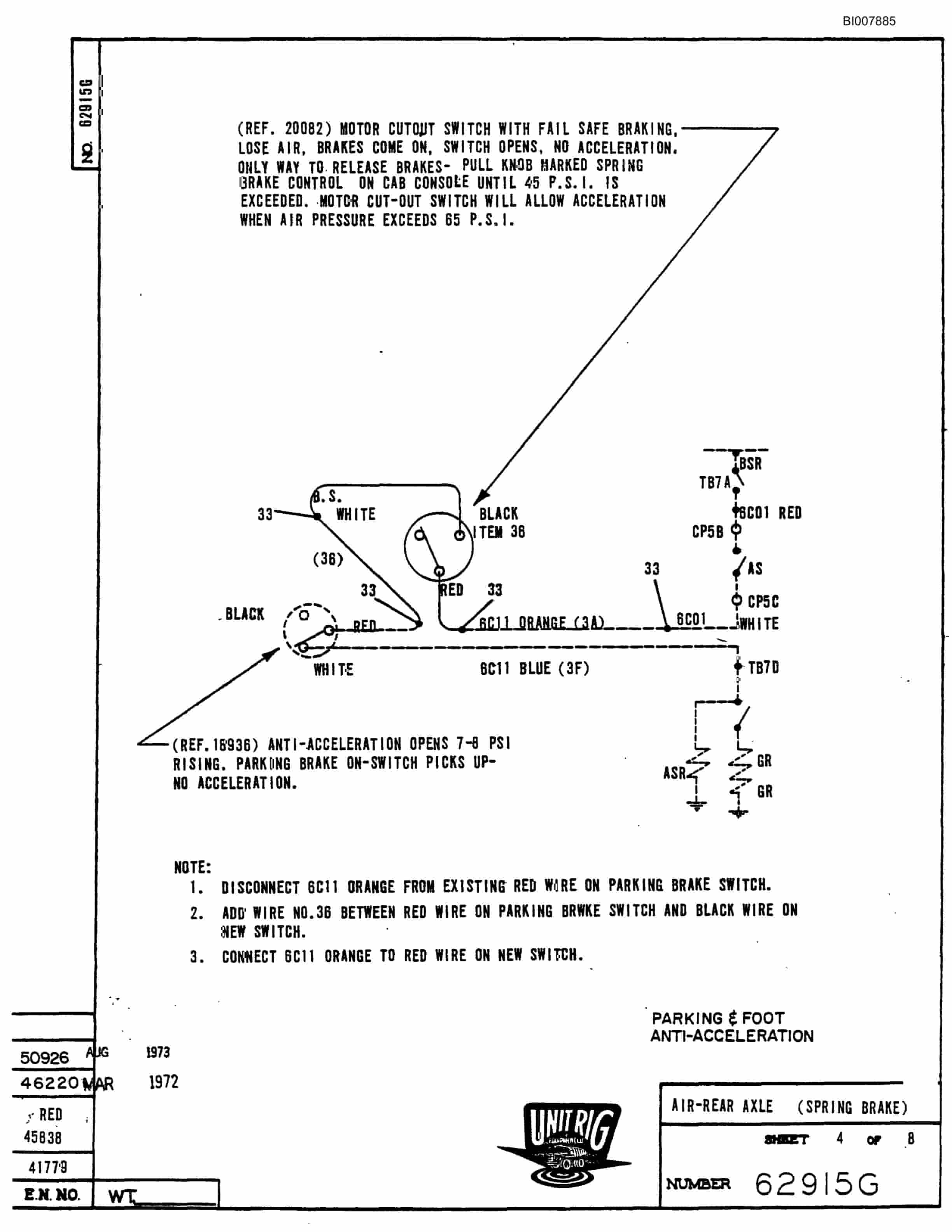 Bucyrus M-85 Assembly Parts Catalog BI007885-2