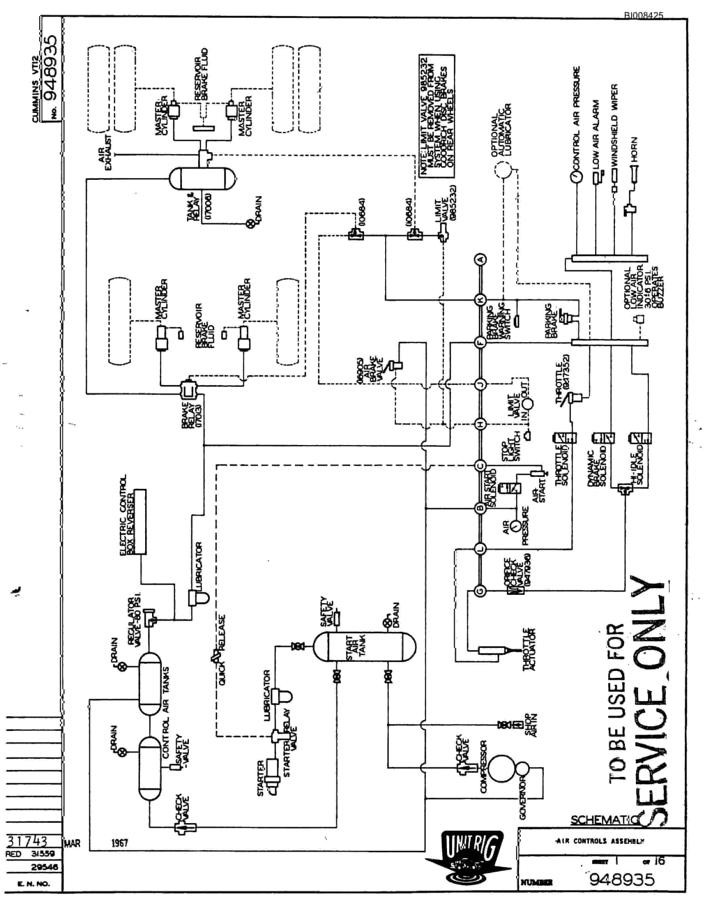 Bucyrus M-85 Assembly Parts Catalog BI008425-3