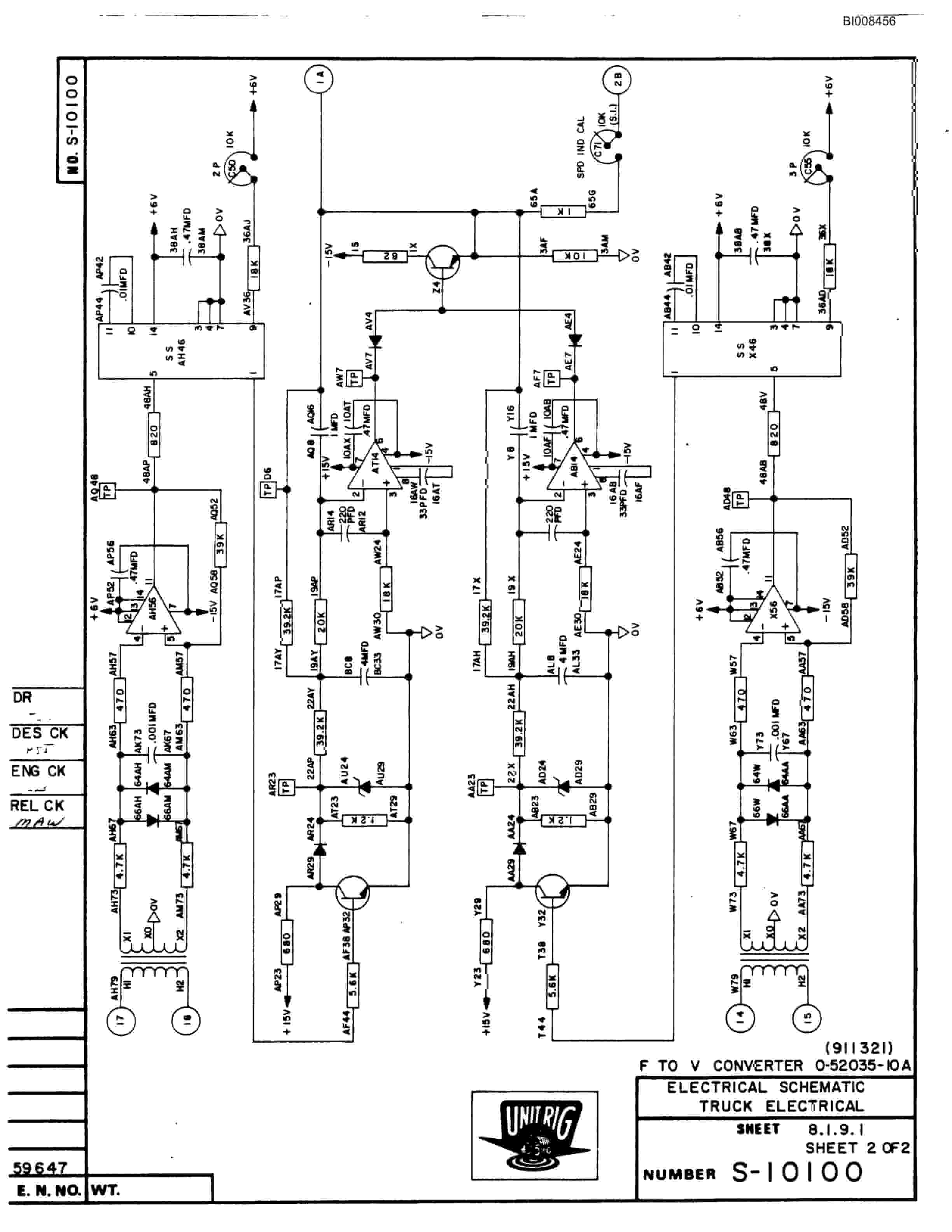 Bucyrus M-85 Assembly Parts Catalog BI008456-4