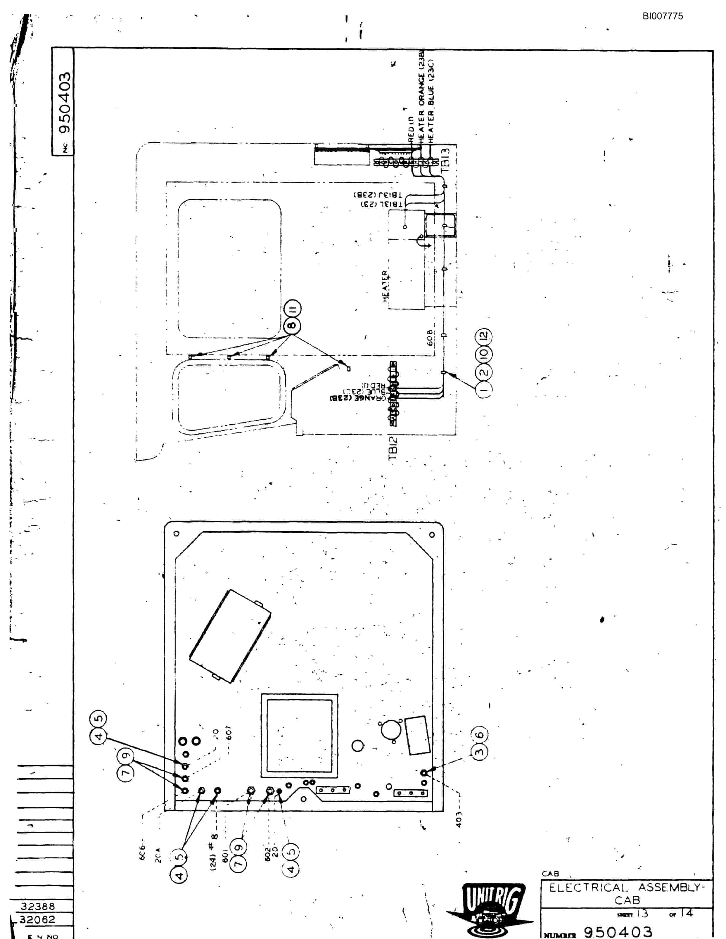 Bucyrus M-85 Illustrated Parts Catalog BI007775-3