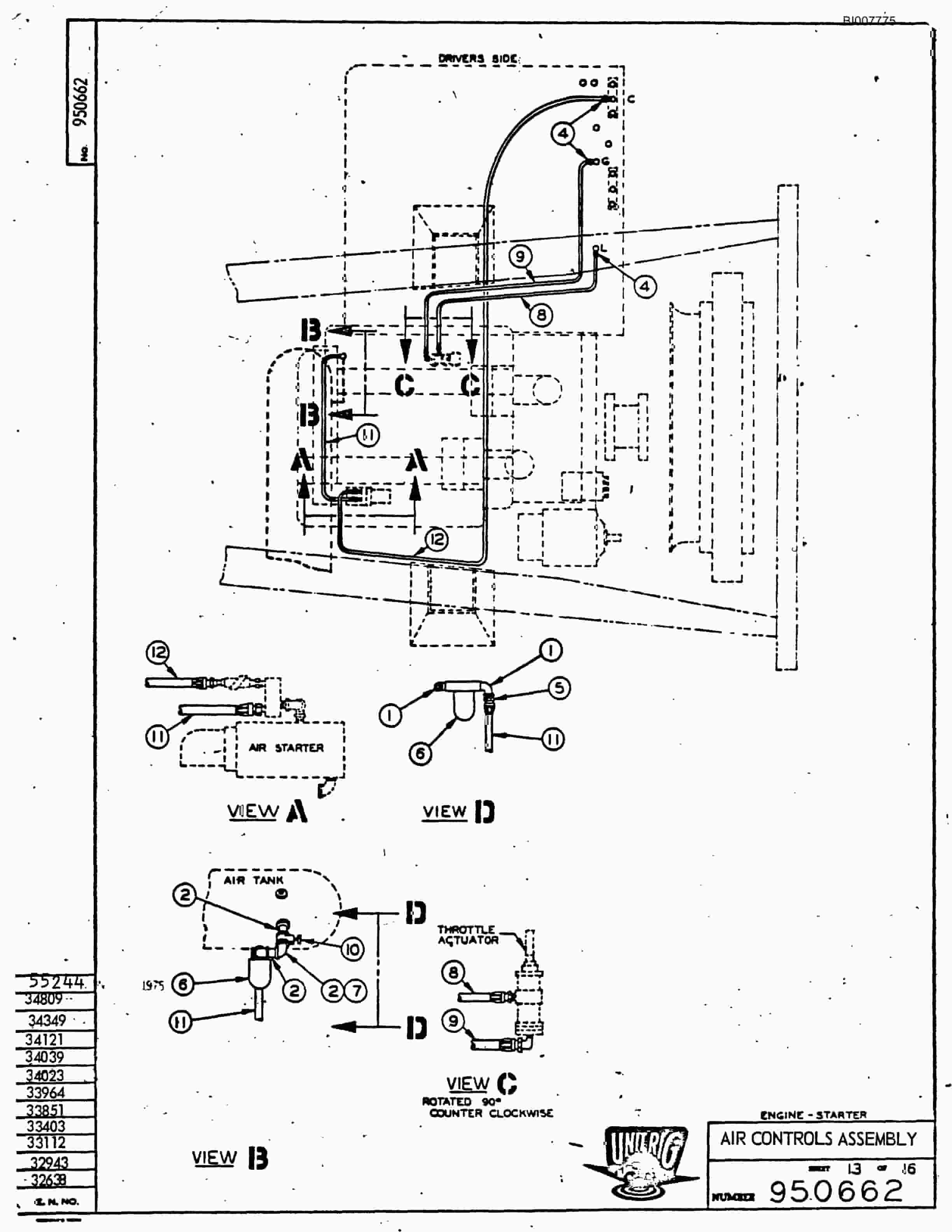 Bucyrus M-85 Illustrated Parts Catalog BI007775-4
