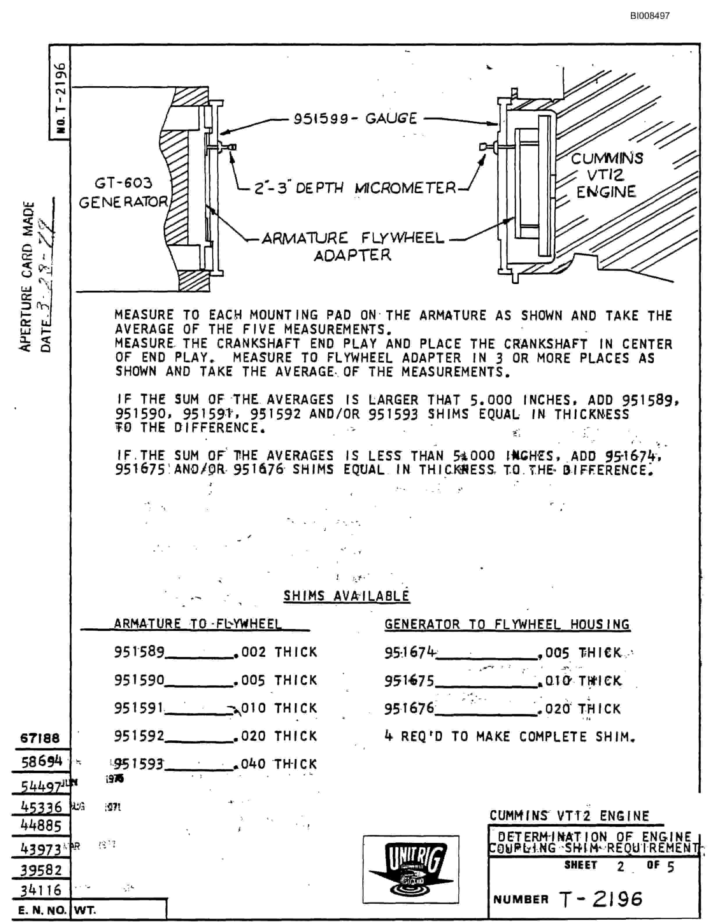 Bucyrus M-85 Illustrated Parts Catalog BI008497-5