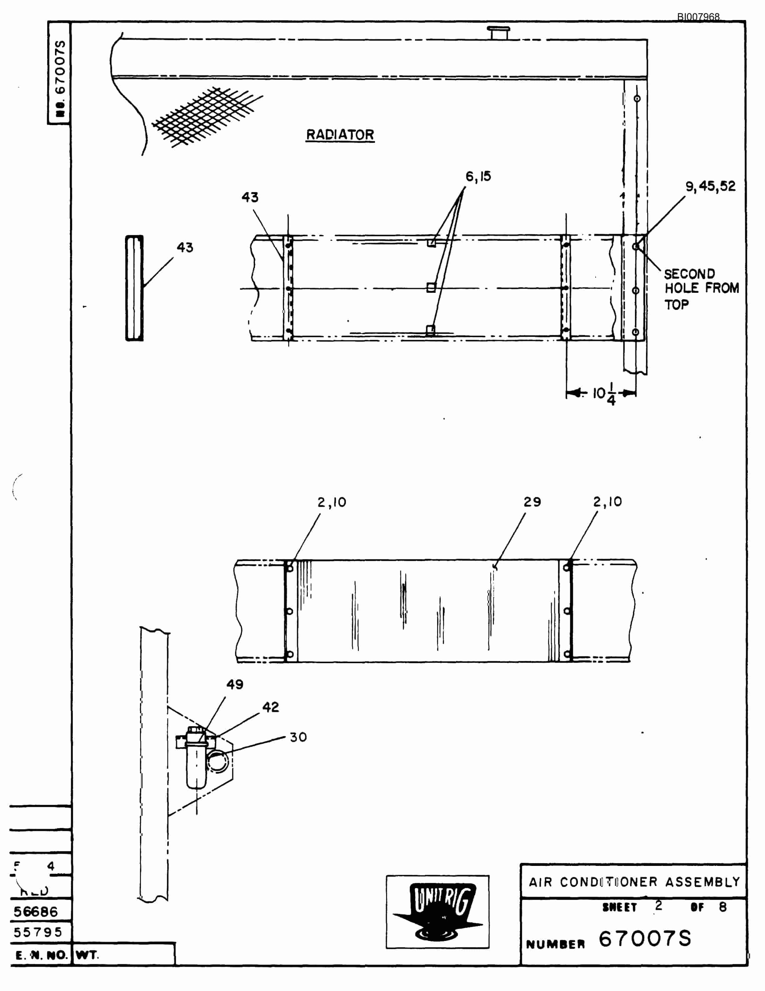 Bucyrus M-85 Parts Catalog BI007968-3