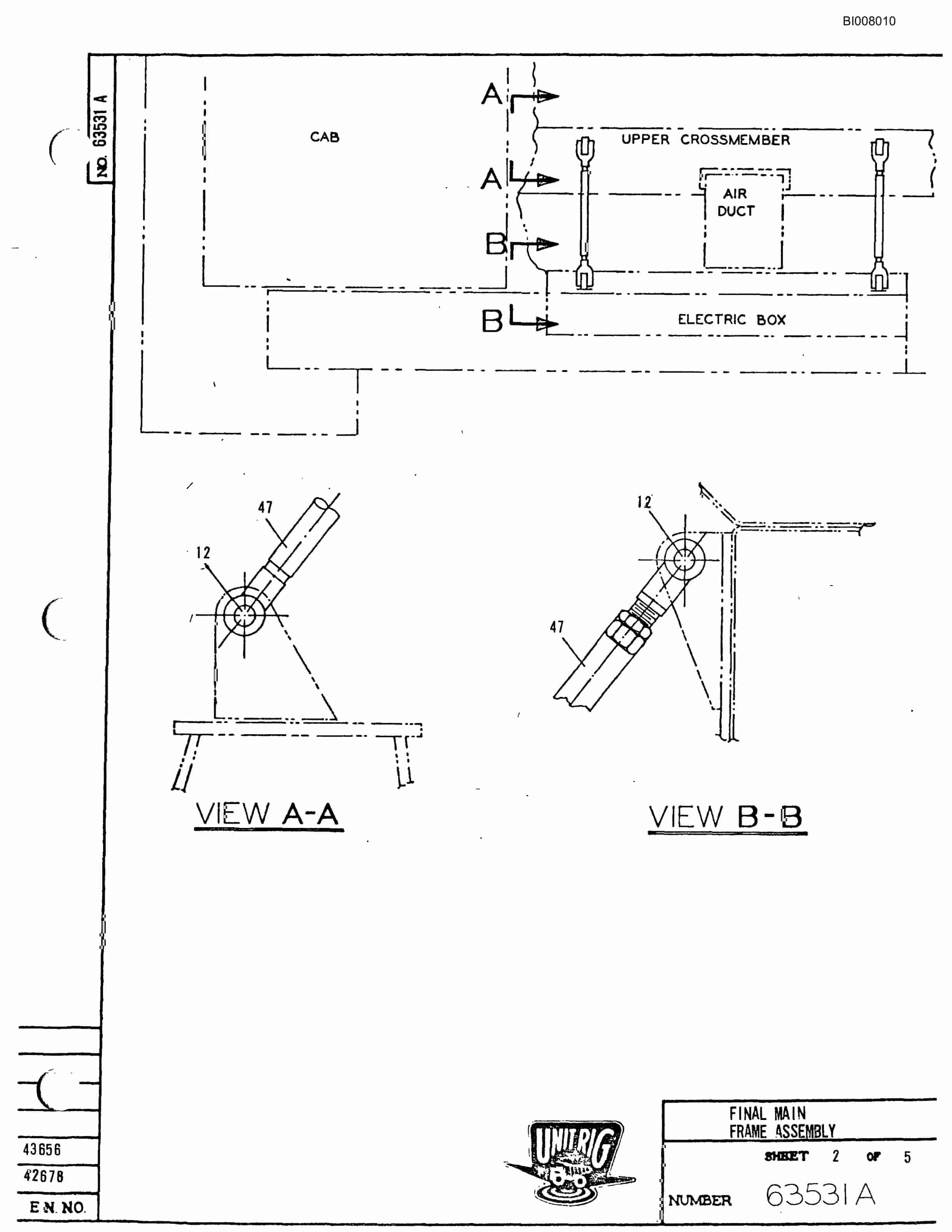 Bucyrus M-85 Parts Catalog BI008010-2