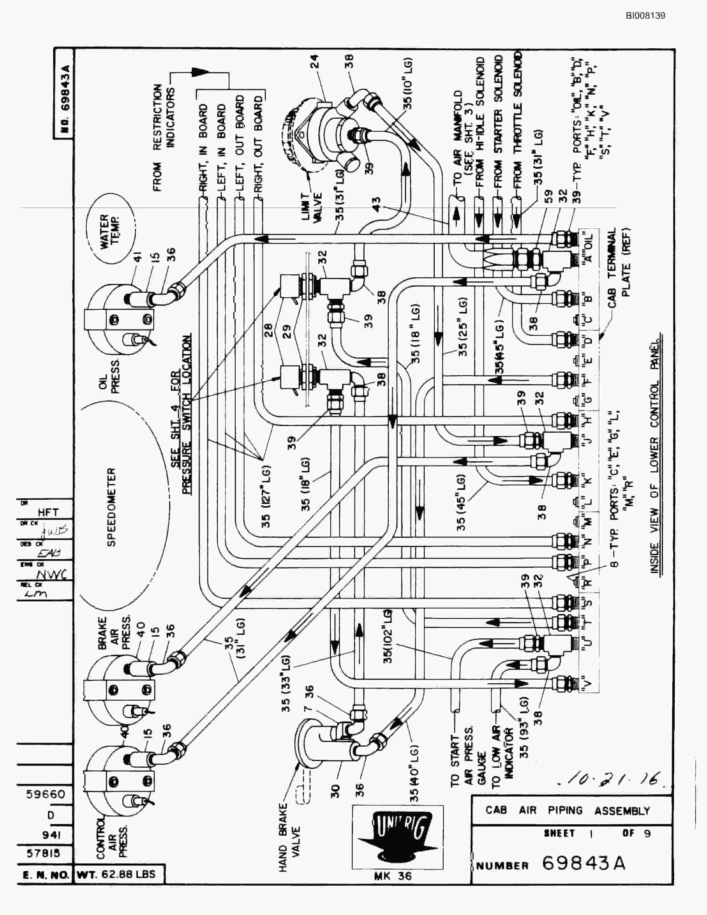 Bucyrus M-85 Parts Catalog BI008139-4