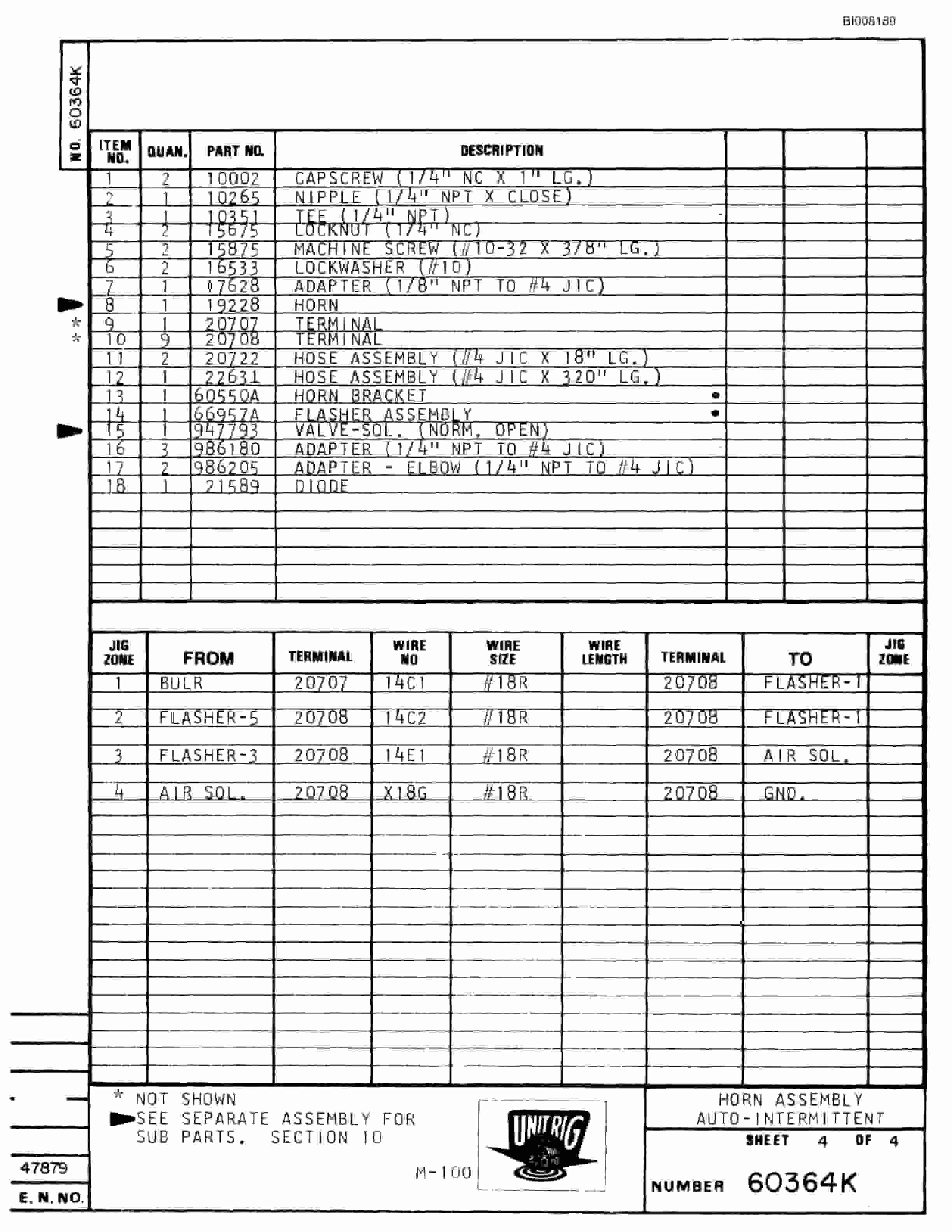Bucyrus M-85 Parts Catalog BI008189-3