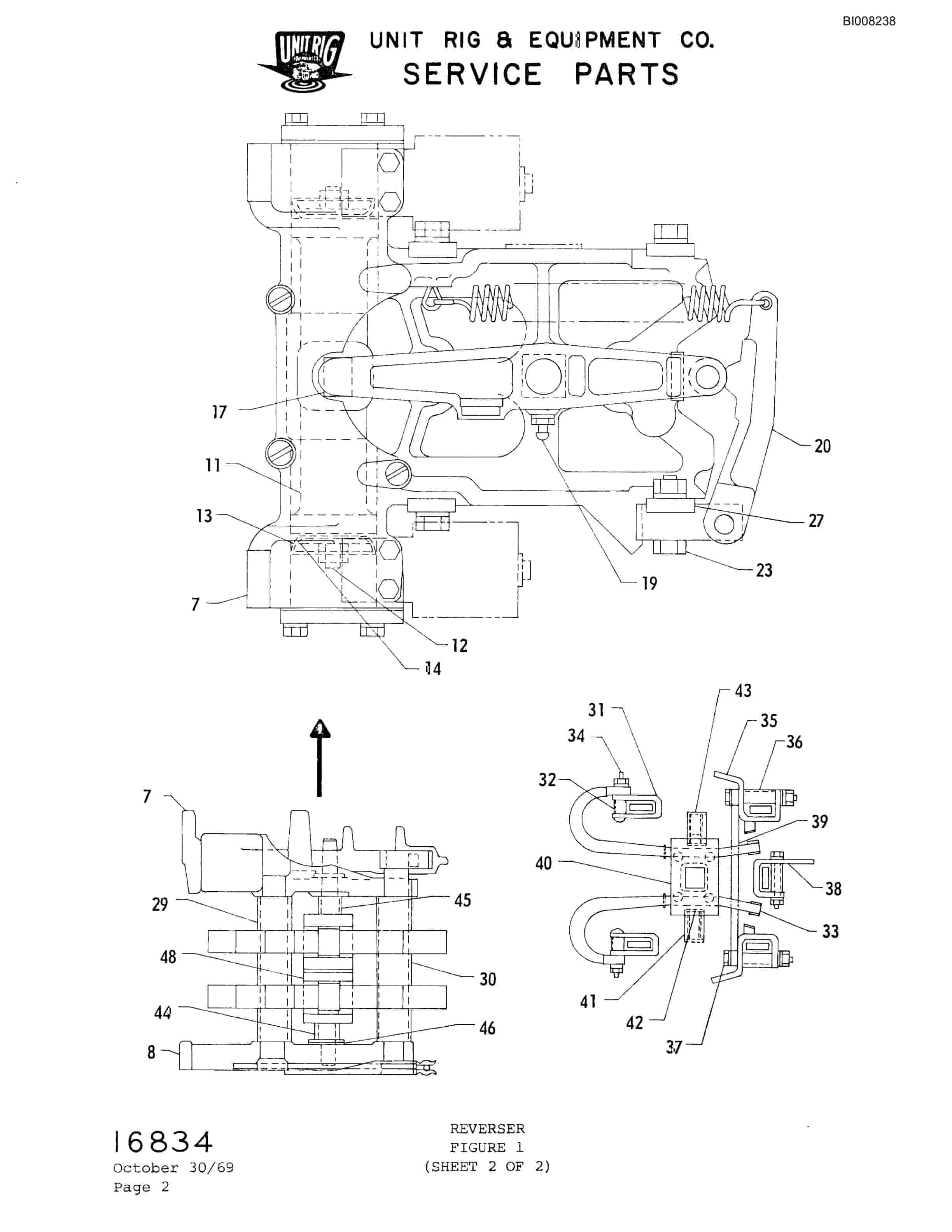 Bucyrus M-85 Parts Catalog BI008238-4