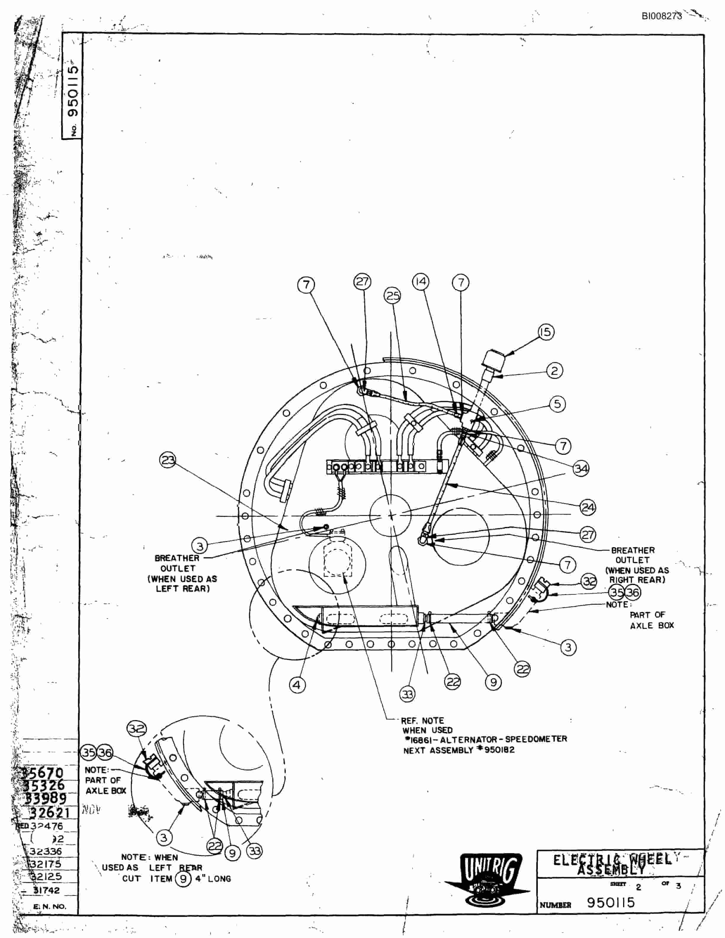 Bucyrus M-85 Parts Catalog BI008273-2