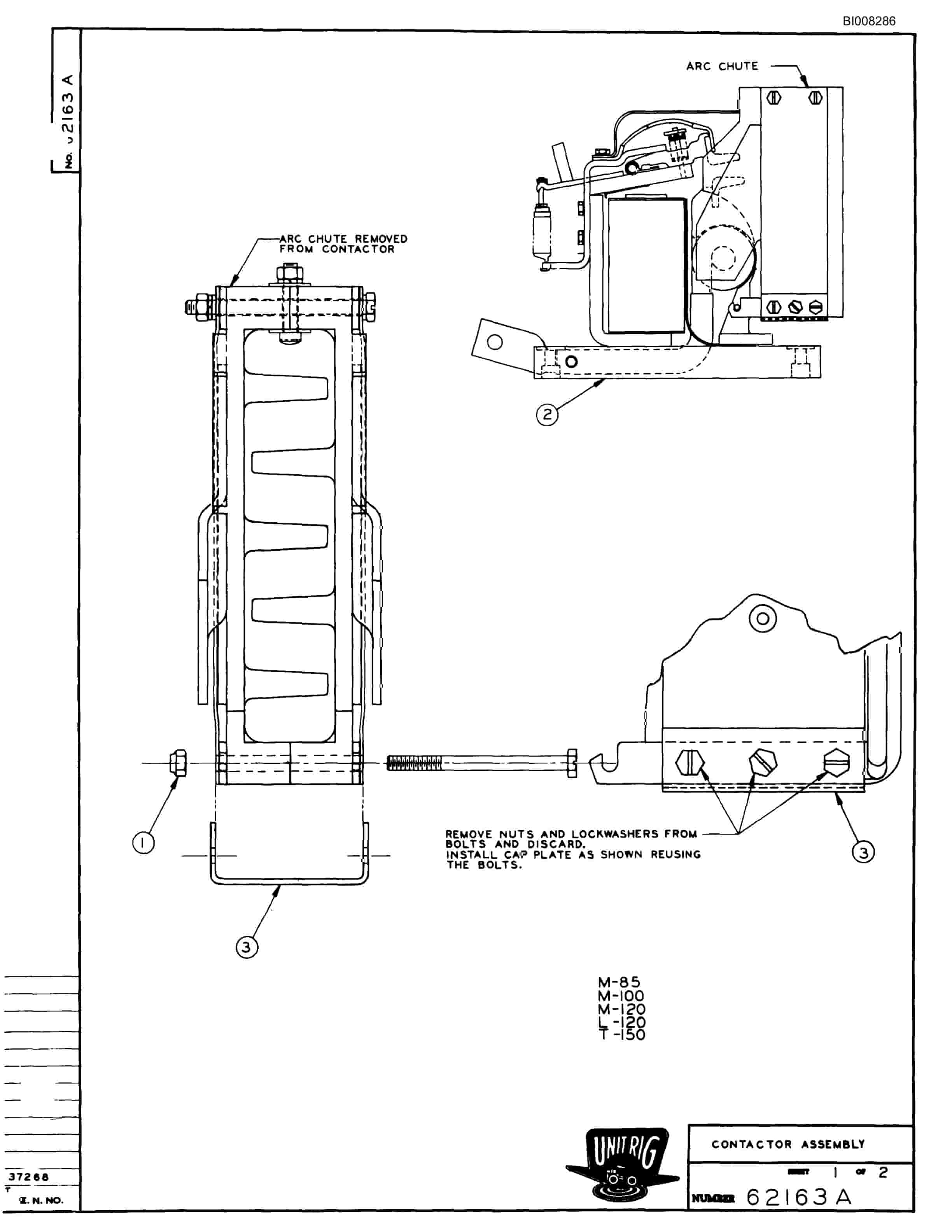 Bucyrus M-85 Parts Catalog BI008286-4
