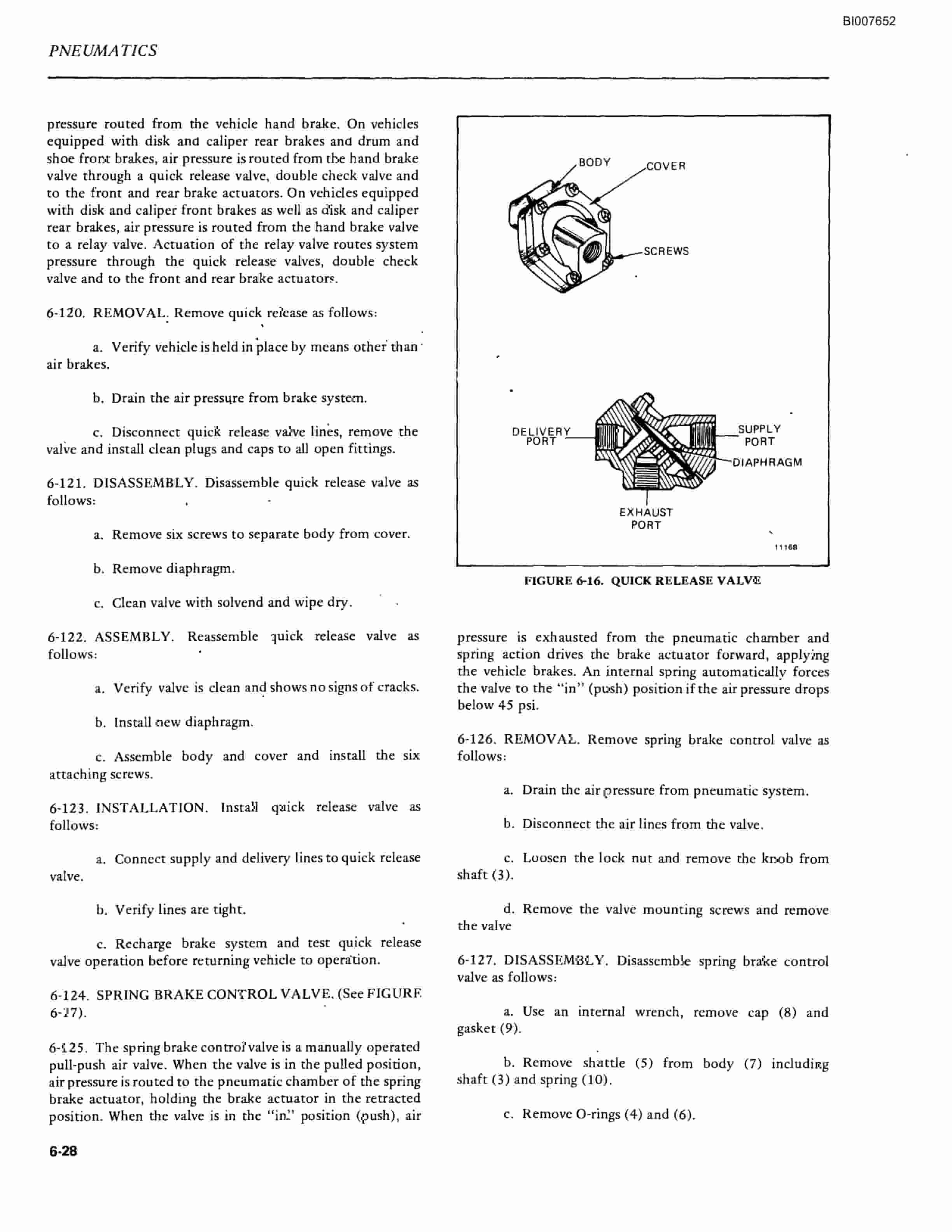 Bucyrus M100 Mechanical Technical Manual BI007652-3