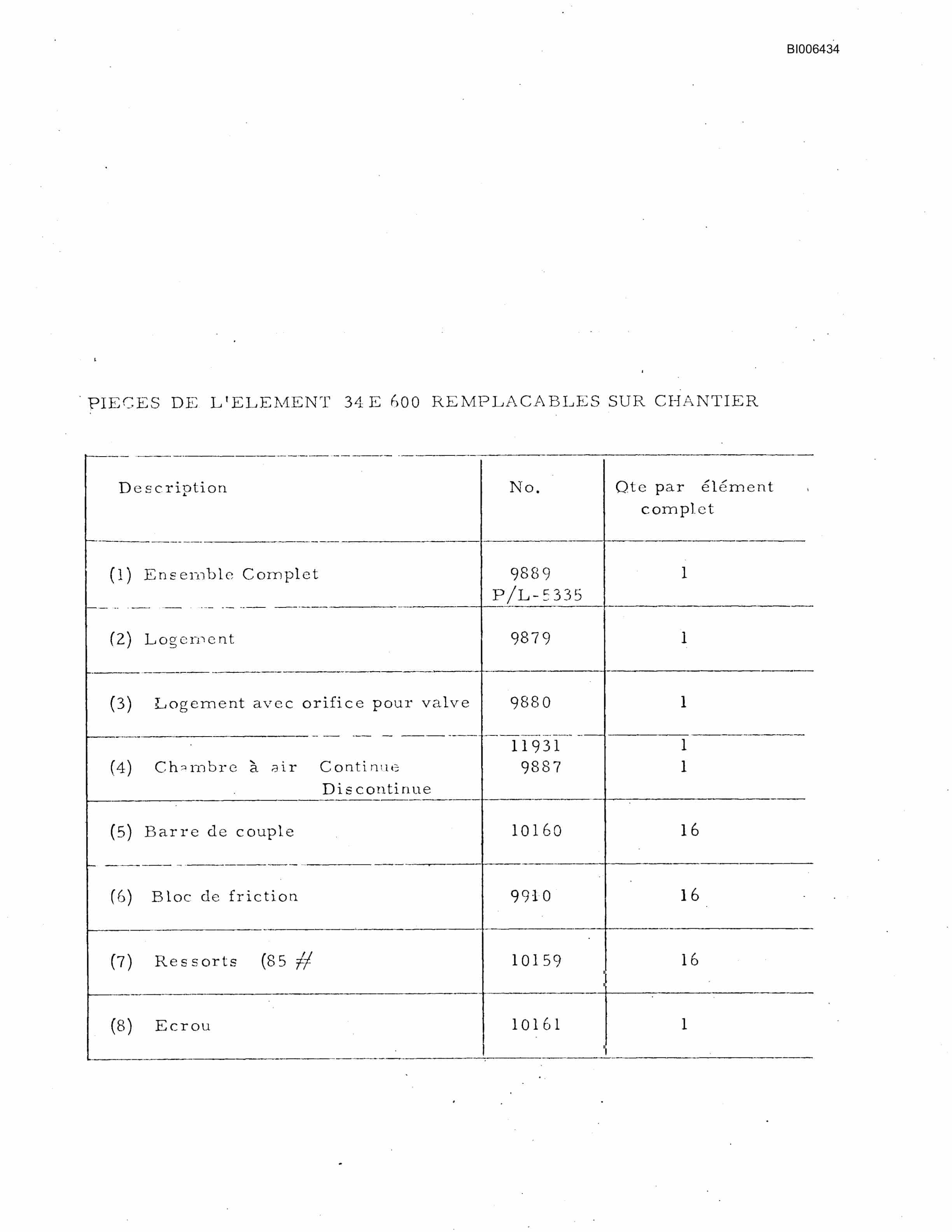 Bucyrus Marion 111-M Diesel Technical Manual BI006434-5