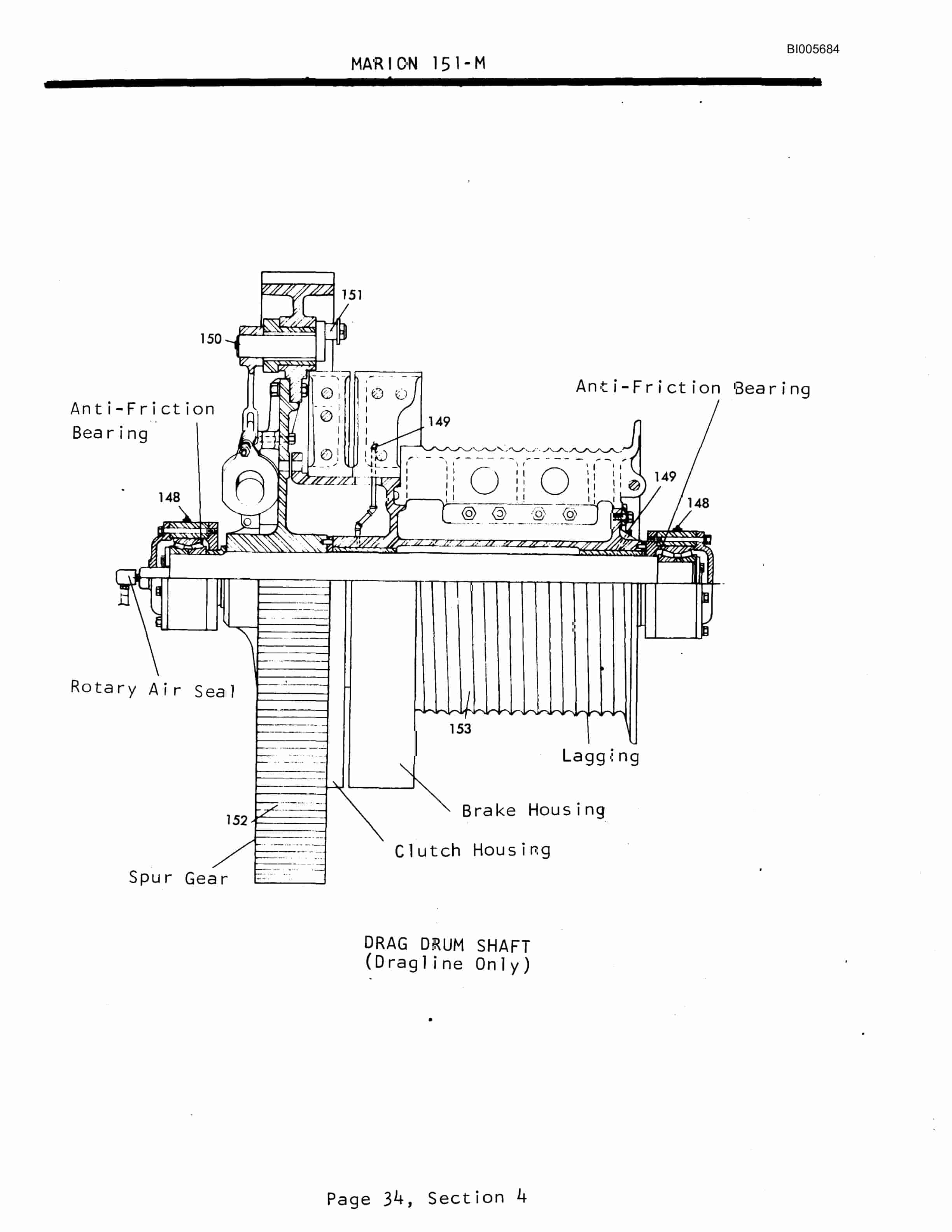 Bucyrus Marion 151-M Ward Leonard Electric Shovel And Dragline Technical Manual BI005684-2