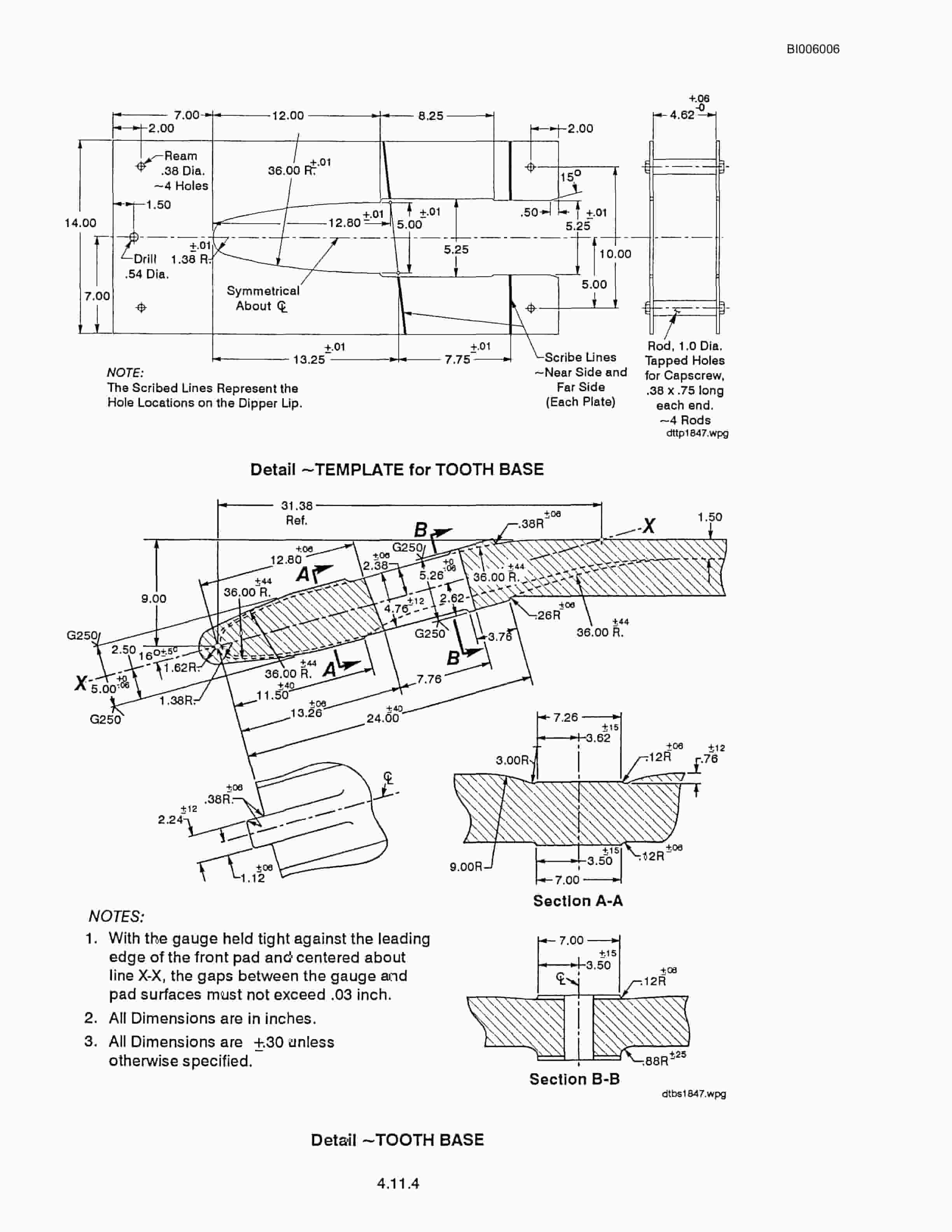 Bucyrus Marion 182M Mining Shovel Technical Manual BI006006-2