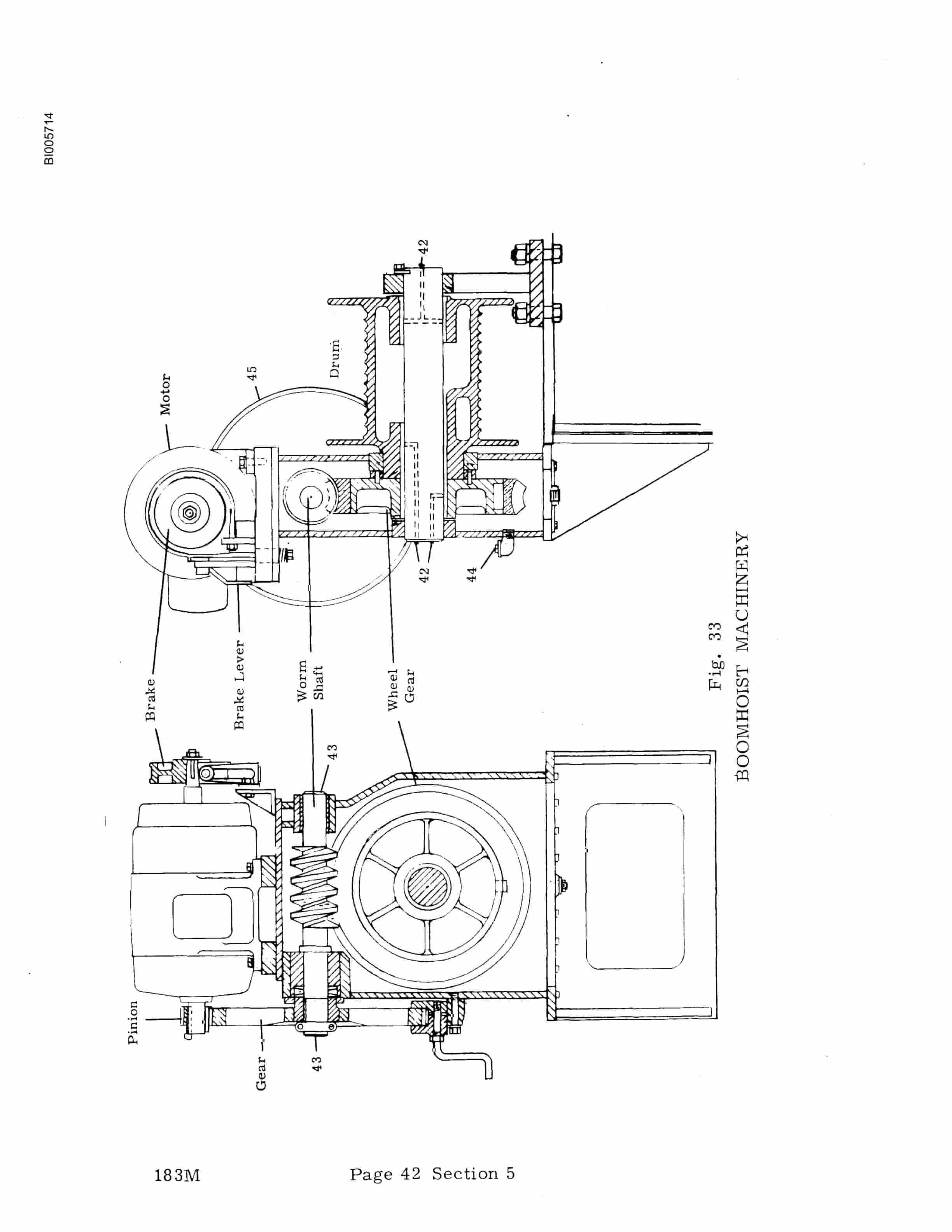 Bucyrus Marion 183-M Dragline Technical Manual BI005714-4