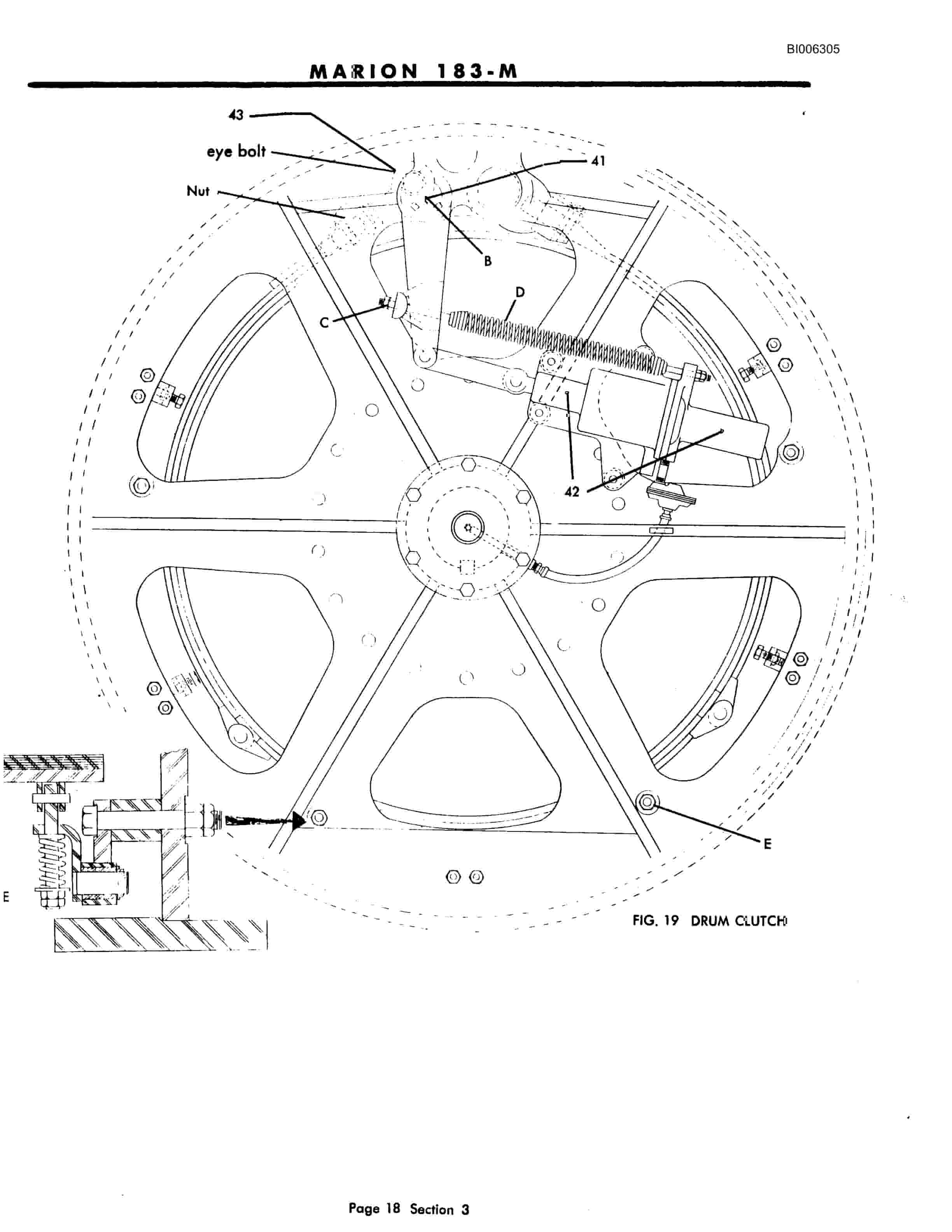 Bucyrus Marion 183-M Shovel Technical Manual BI006305-2