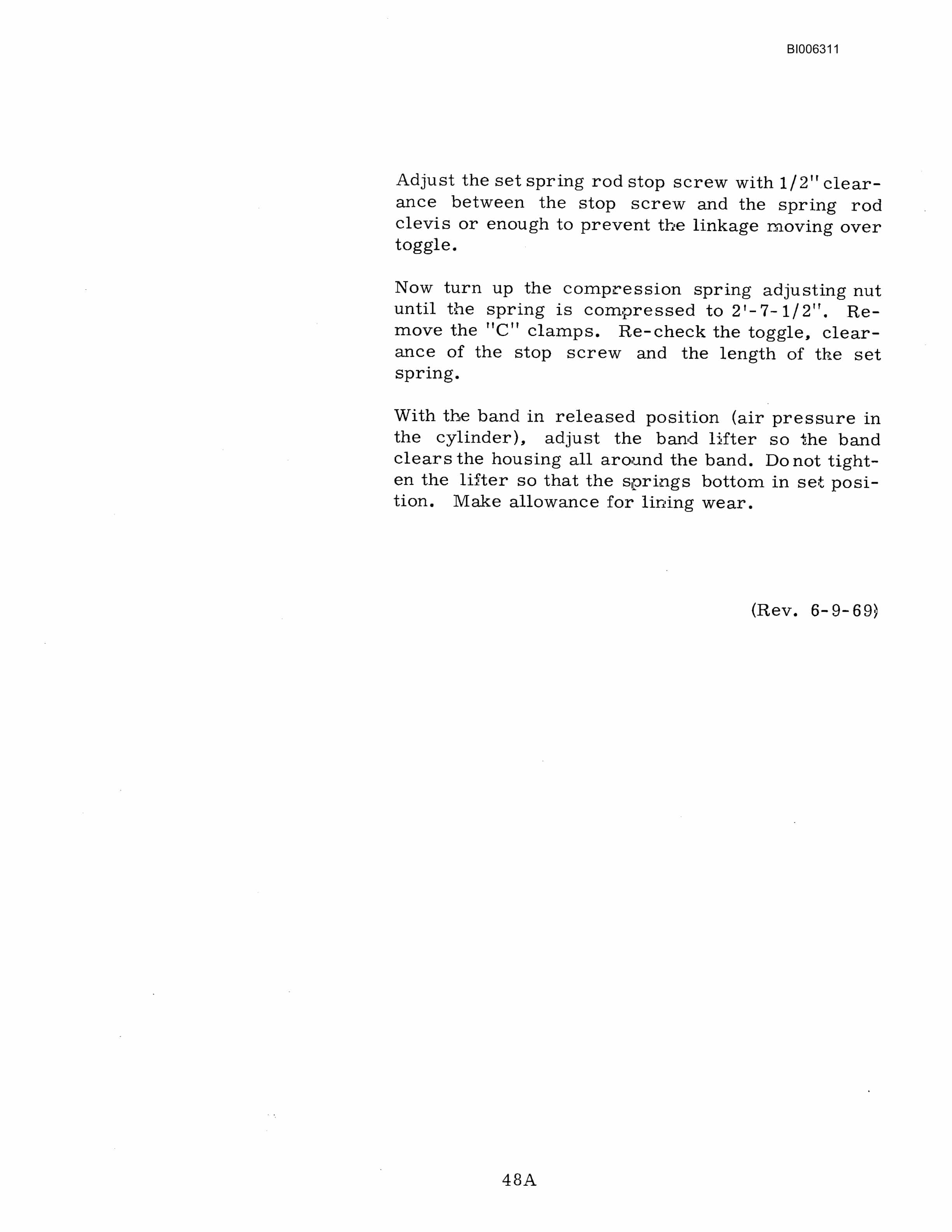 Bucyrus Marion 191-M Technical Manual BI006311-5