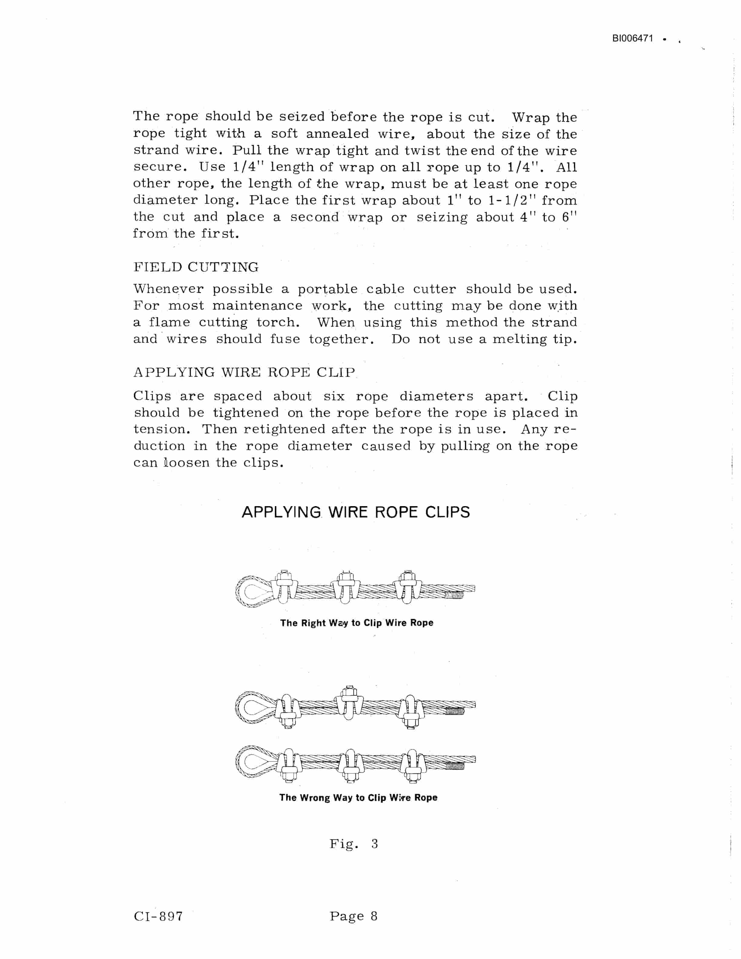 Bucyrus Marion 191-M Technical Manual BI006471-3