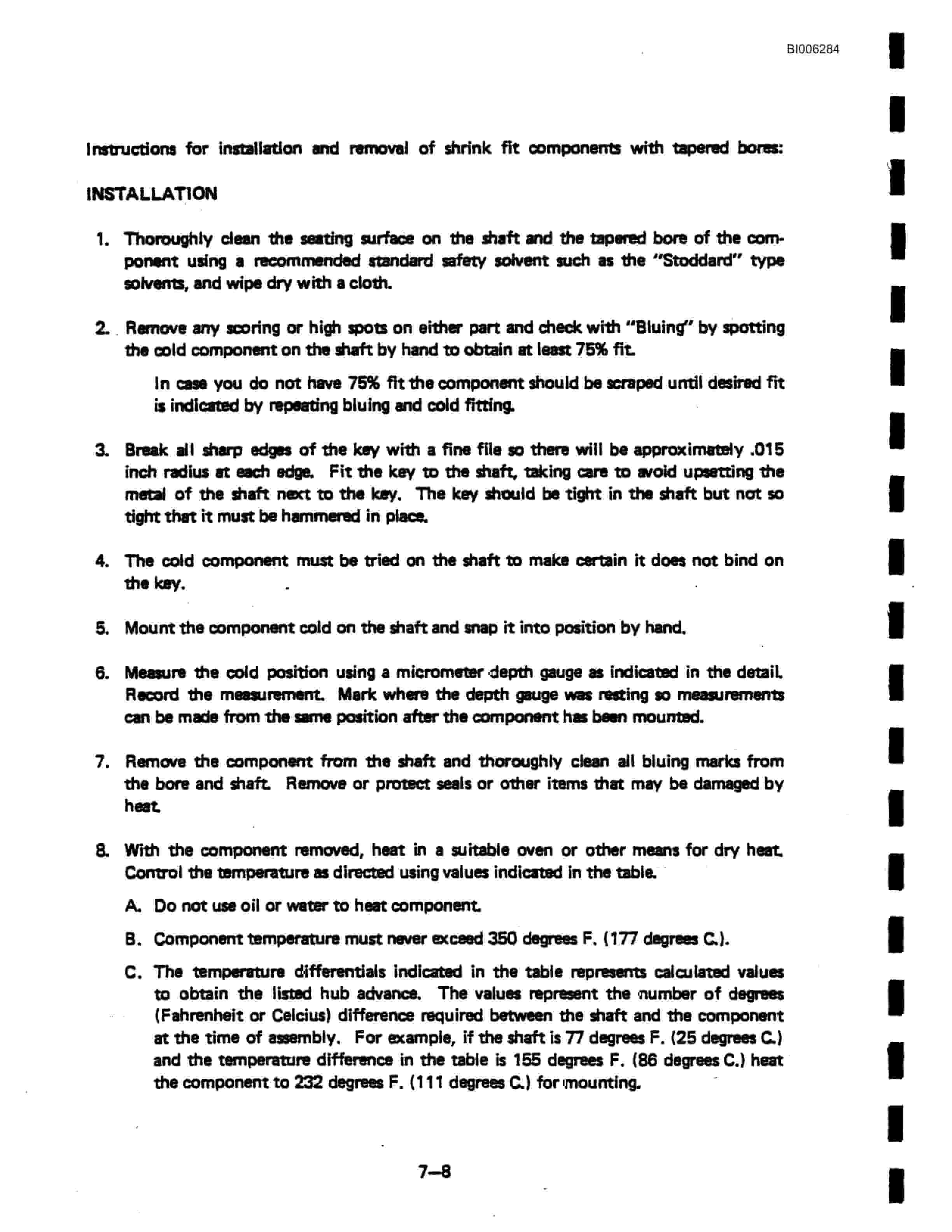 Bucyrus Marion 195-M Crawler Mounted Dragline Technical Manual BI006284-3