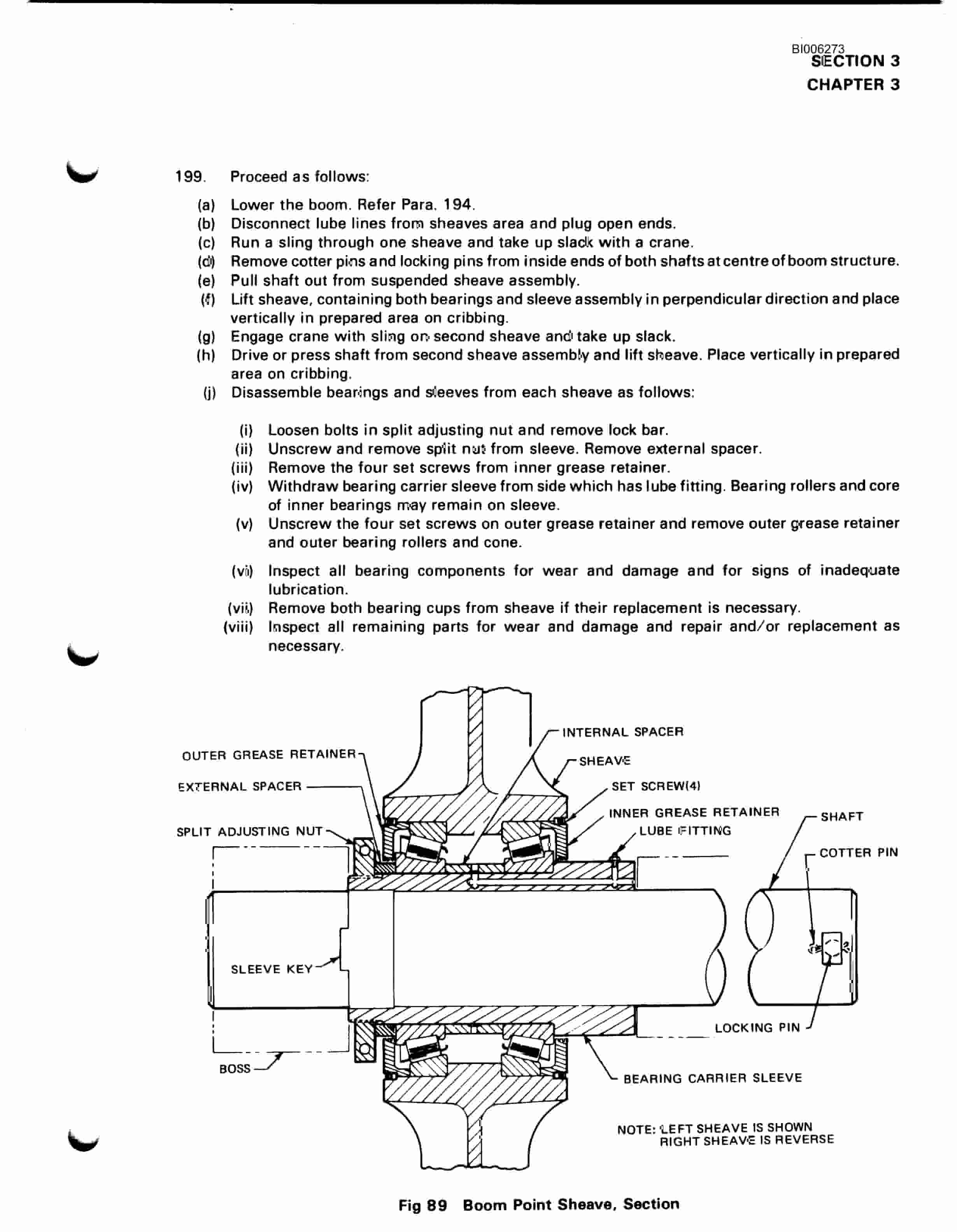 Bucyrus Marion 201-M-HR13 Electric Shovel Technical Manual BI006273-3
