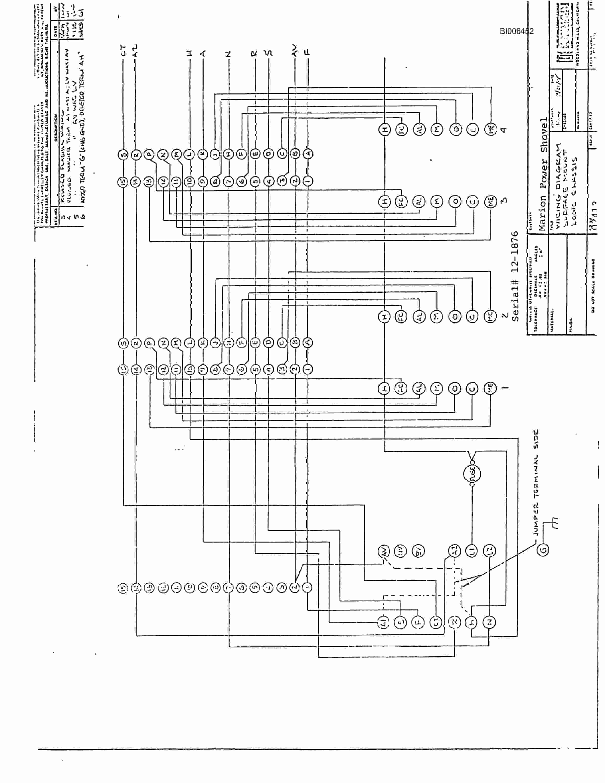 Bucyrus Marion 201-M Mining Shovel Technical Manual BI006452-3
