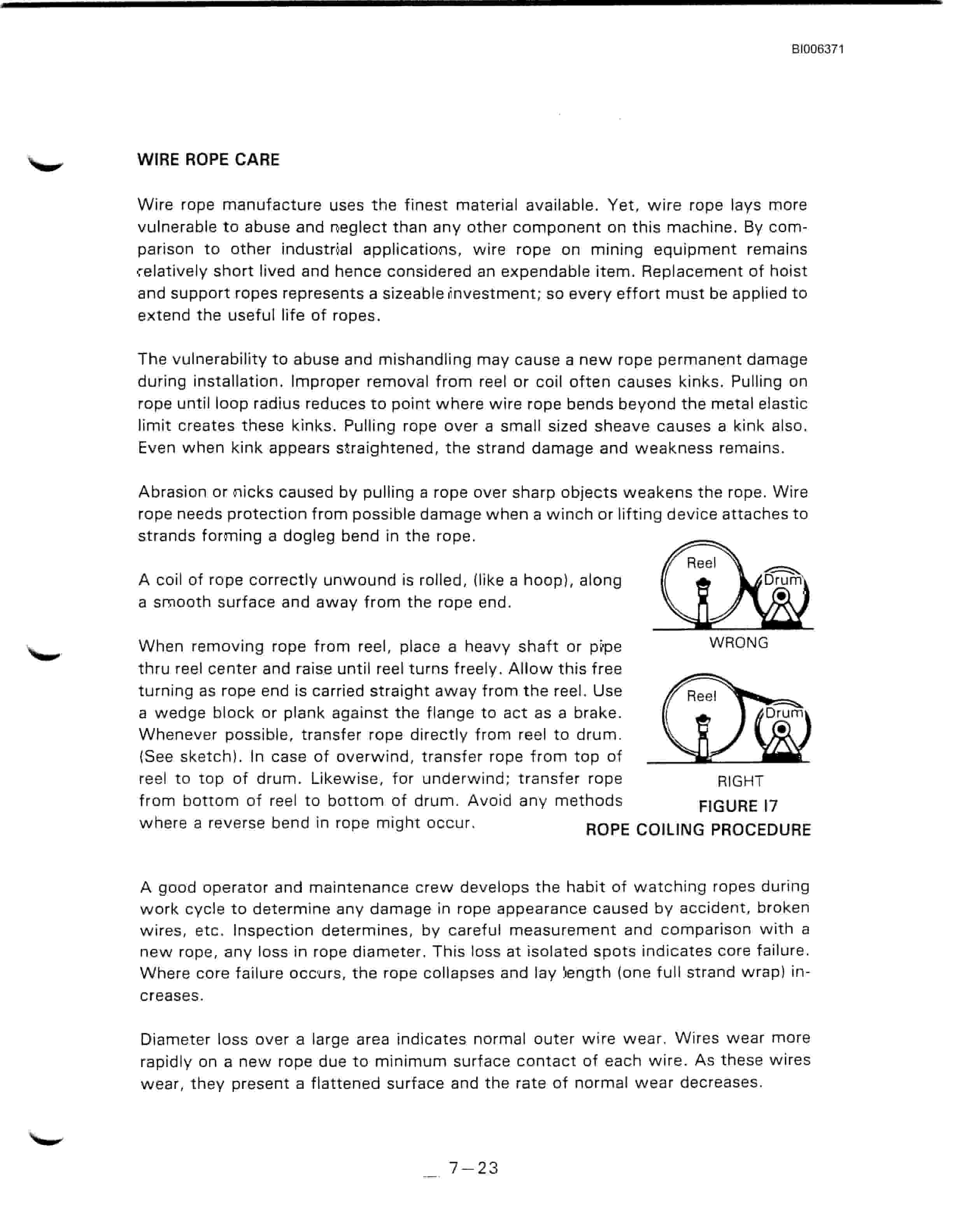Bucyrus Marion 204-M Technical Manual BI006371-5