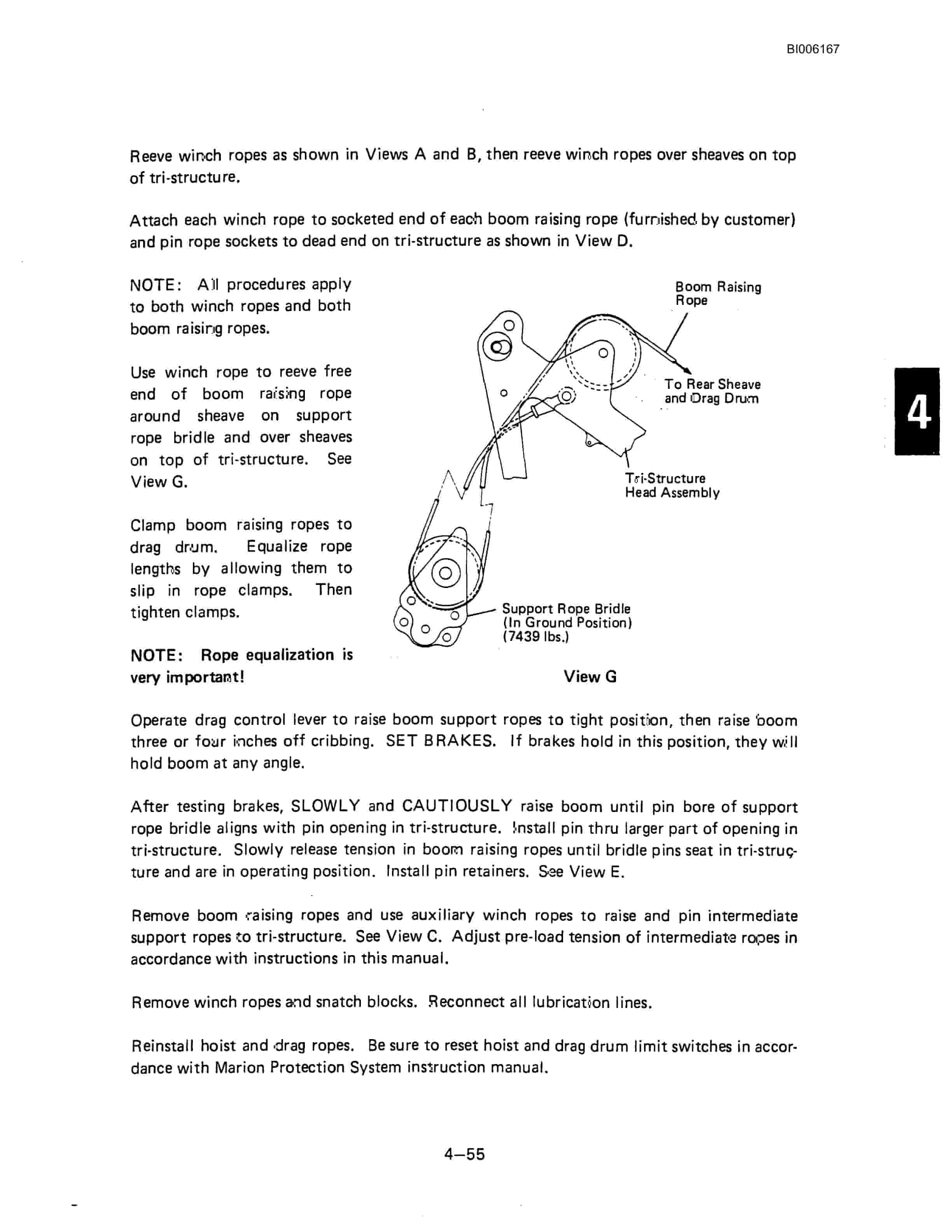 Bucyrus Marion 25000 Hour Dragline Technical Manual BI006167-2