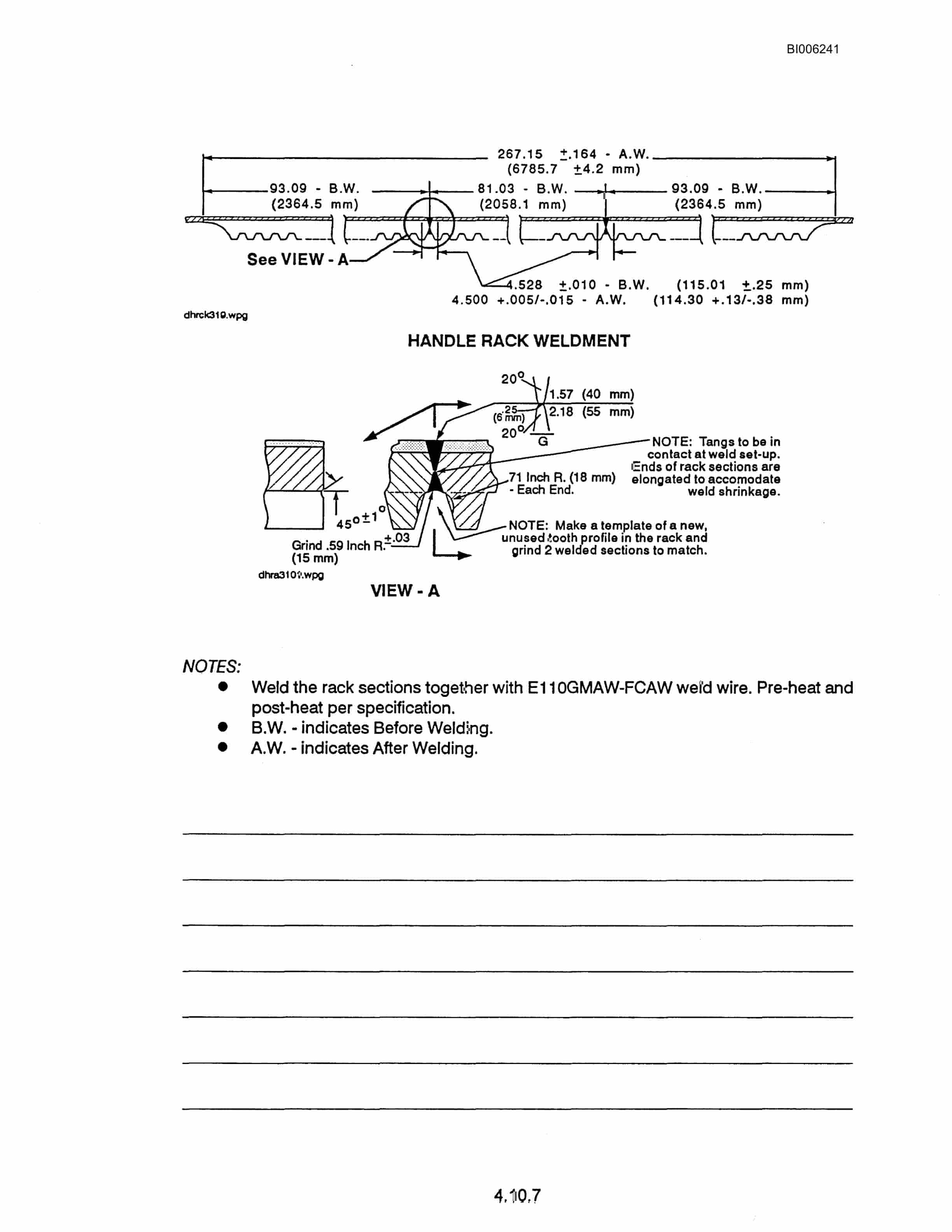 Bucyrus Marion 301-M Mining Shovel Technical Manual BI006241-2