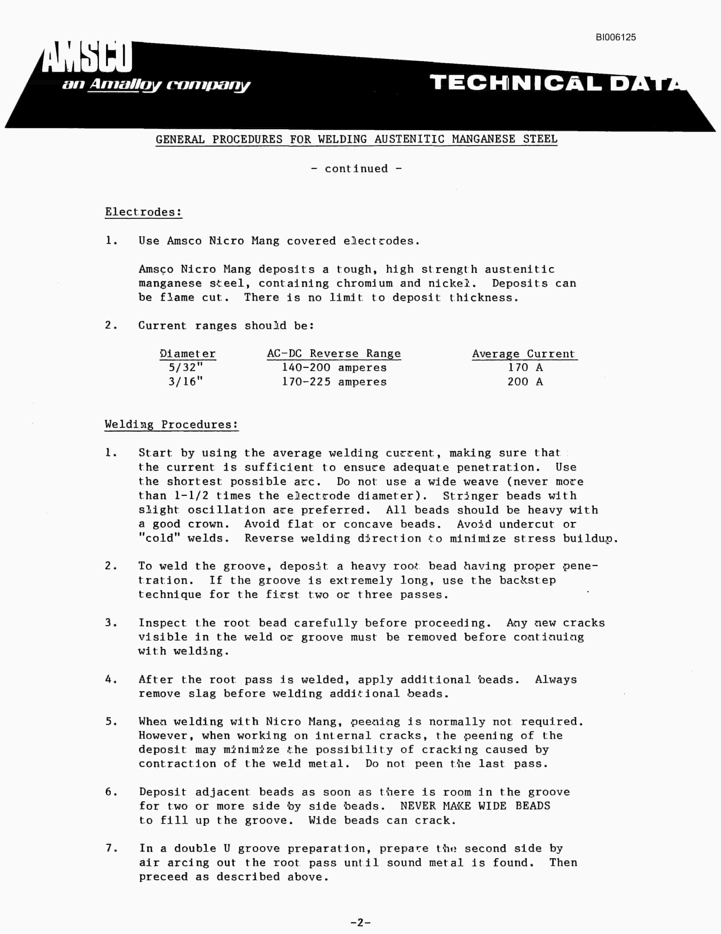 Bucyrus Marion 301M Mining Shovel Technical Manual BI006125-2