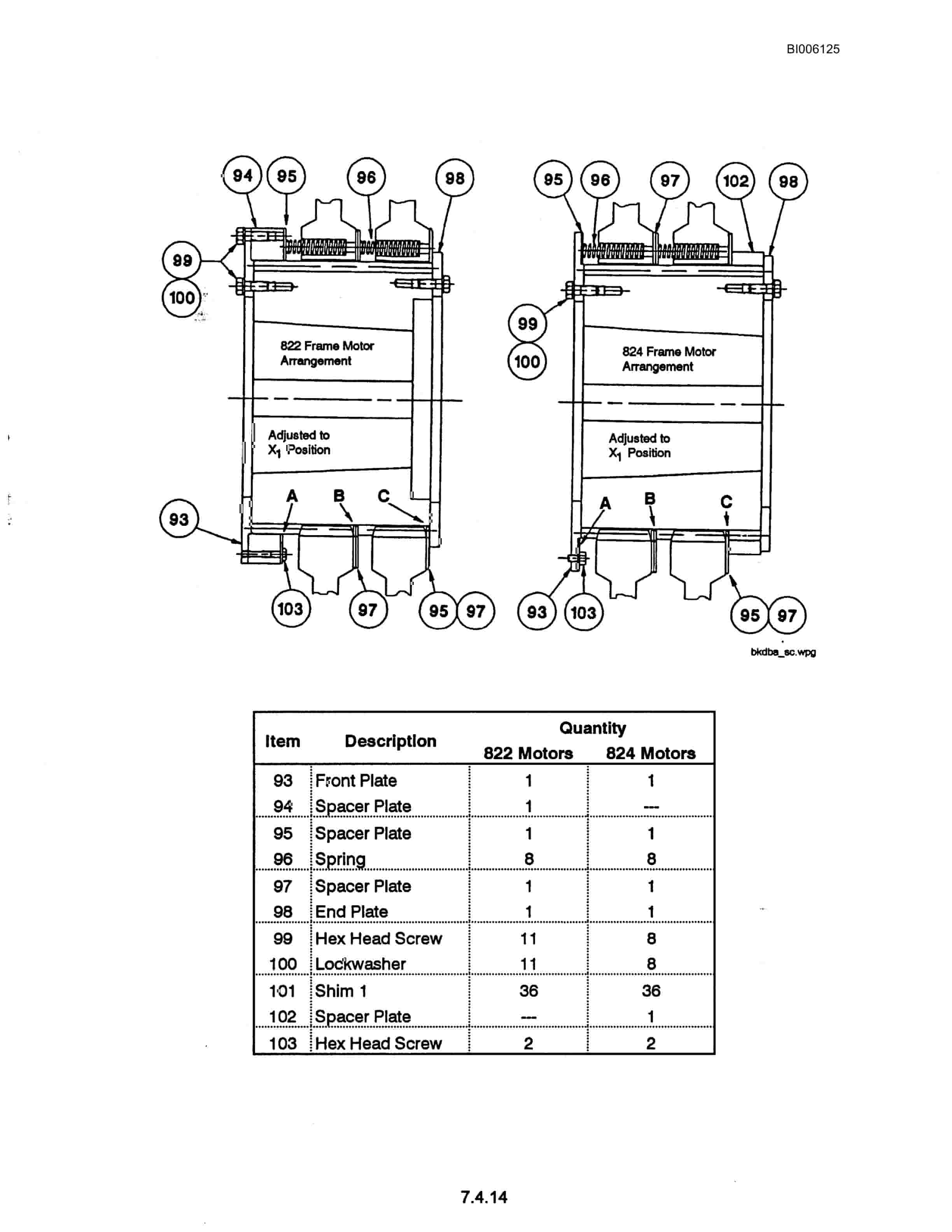 Bucyrus Marion 301M Mining Shovel Technical Manual BI006125-3