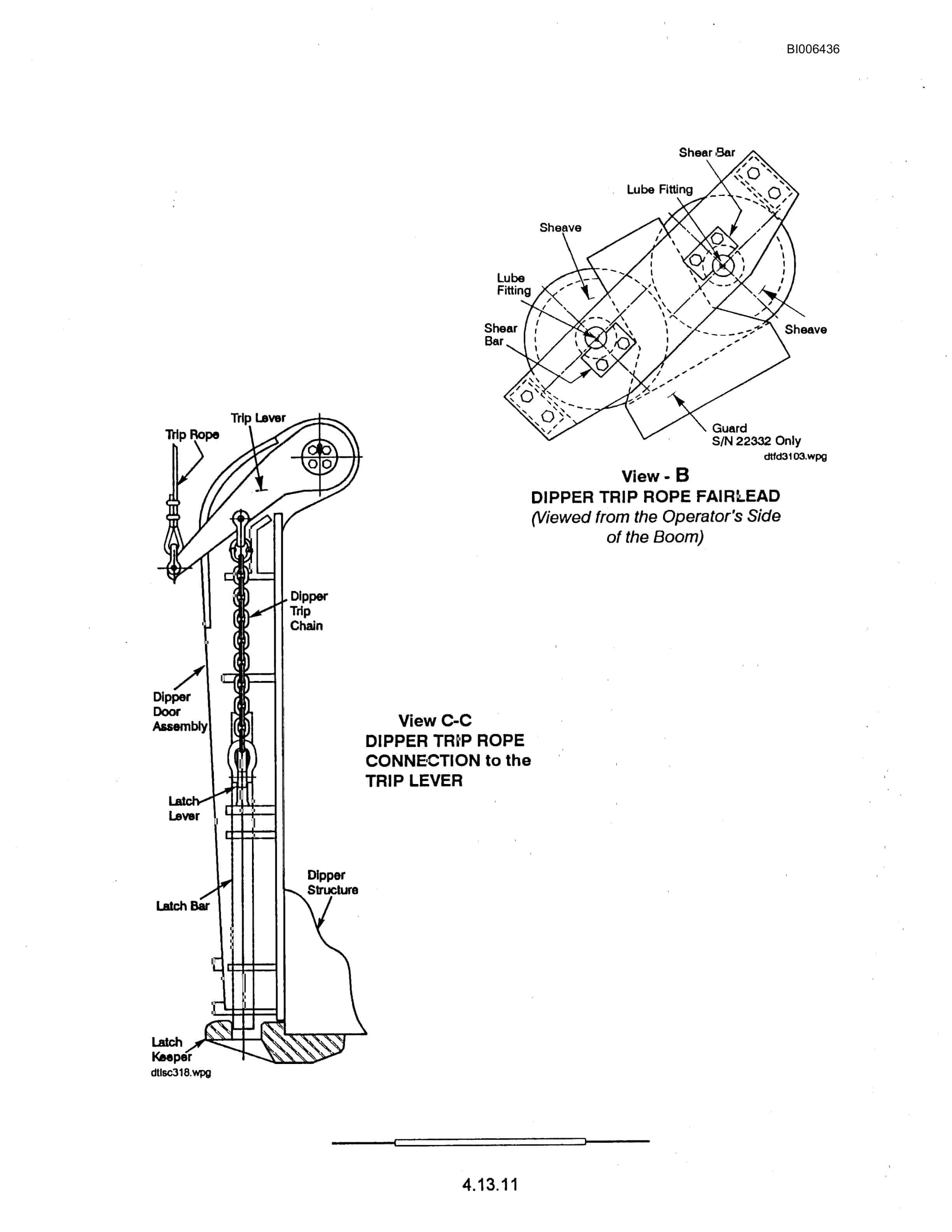 Bucyrus Marion 301M Mining Shovel Technical Manual BI006436-2