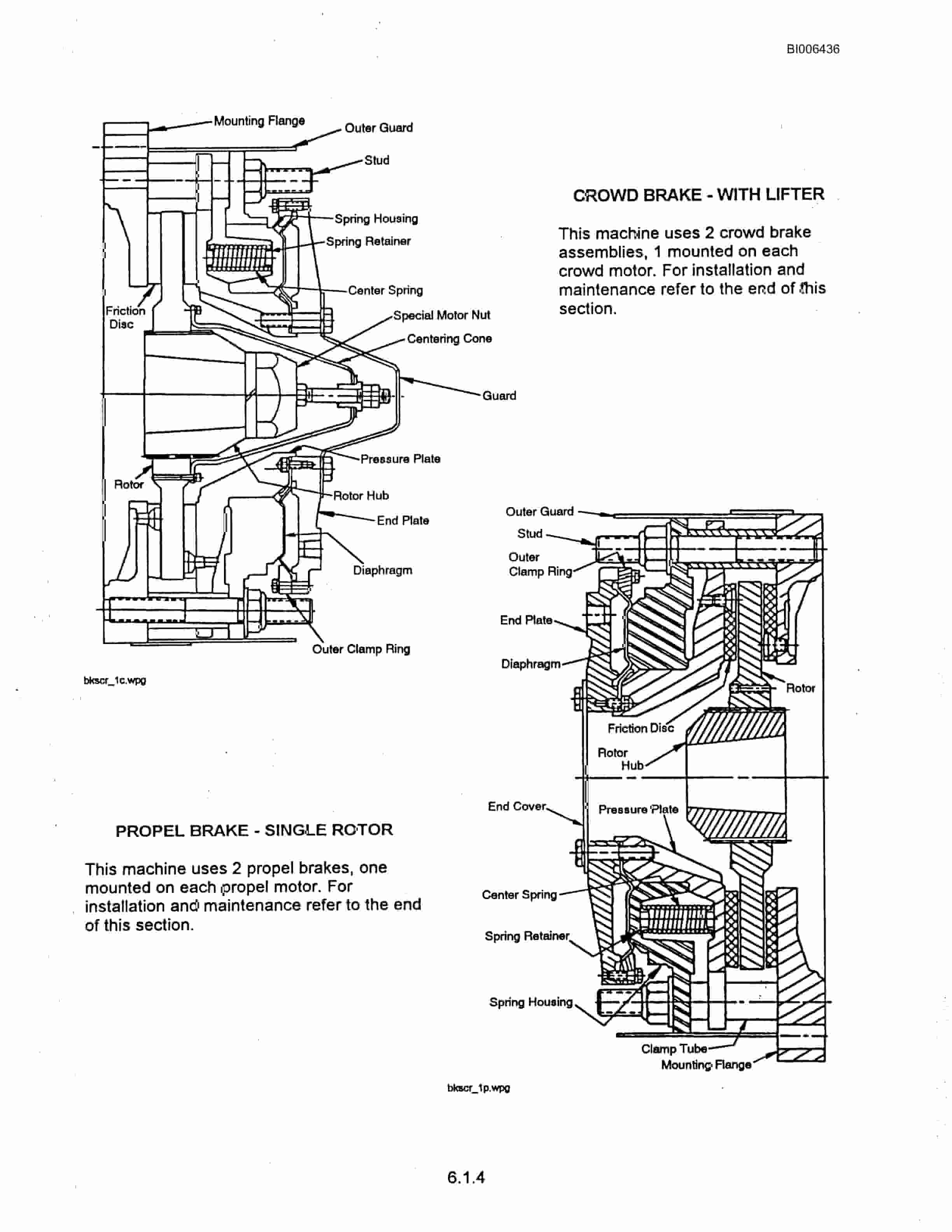 Bucyrus Marion 301M Mining Shovel Technical Manual BI006436-3