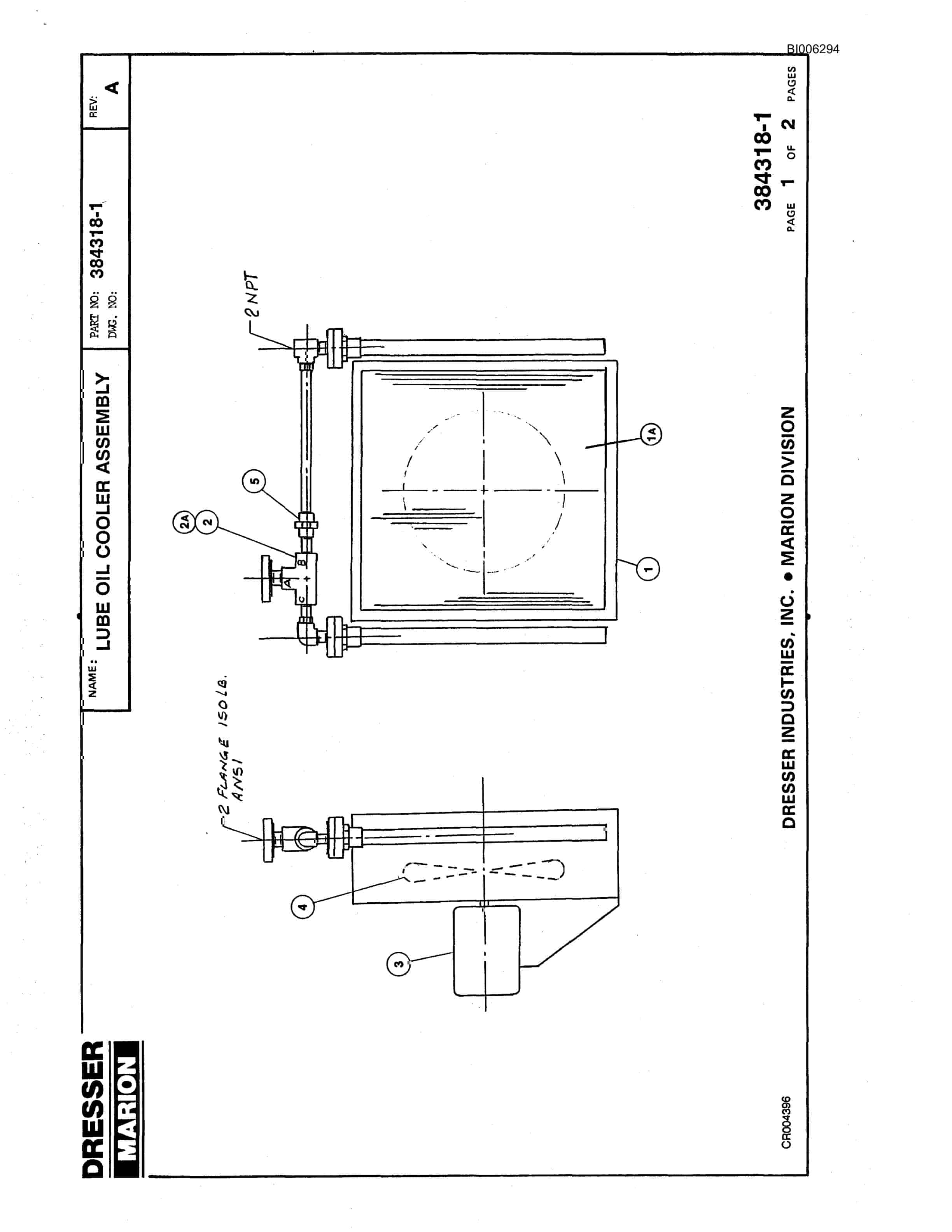 Bucyrus Marion 305-M Crawler Dragline Parts Catalog BI006294-3