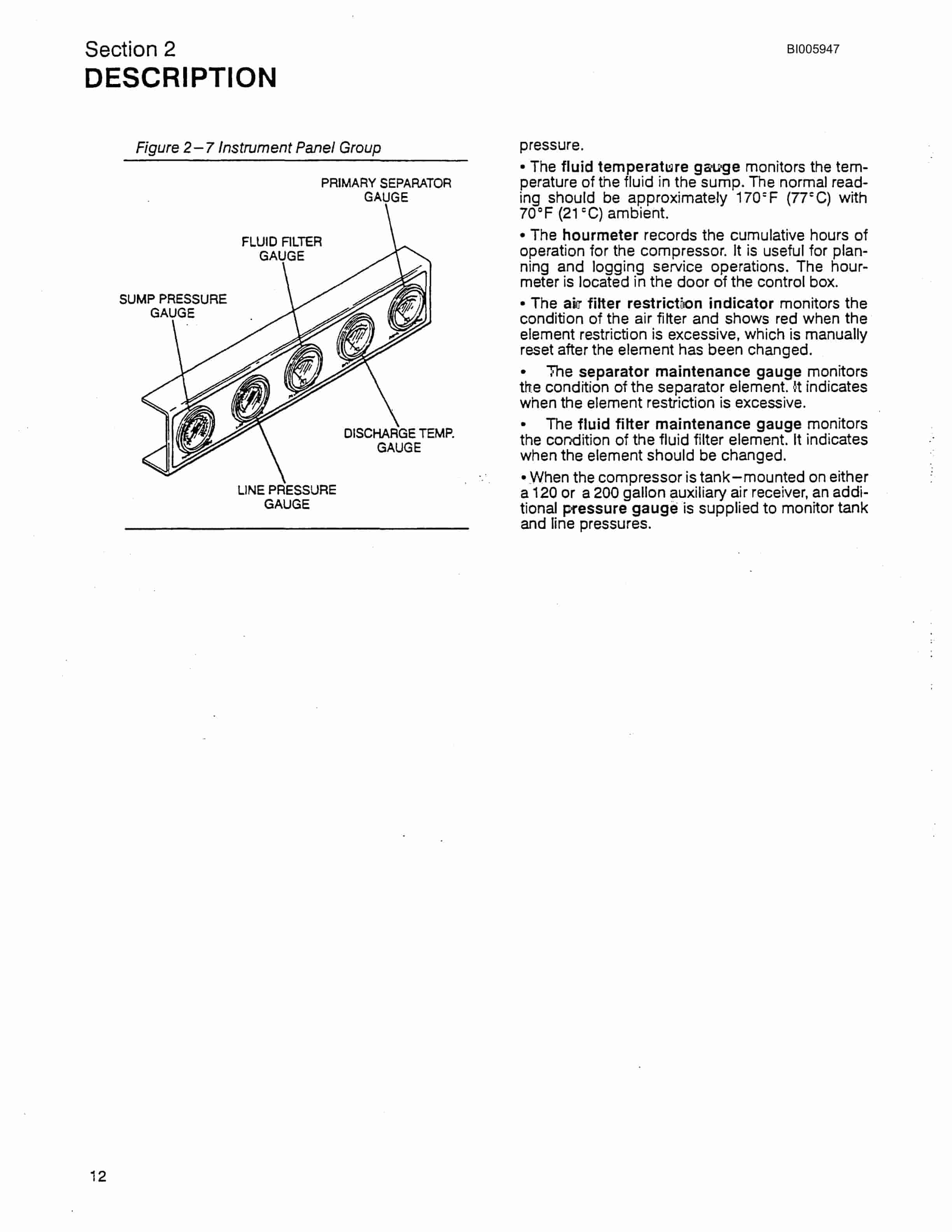 Bucyrus Marion 351M Mining Shovel Technical Manual BI005947-2