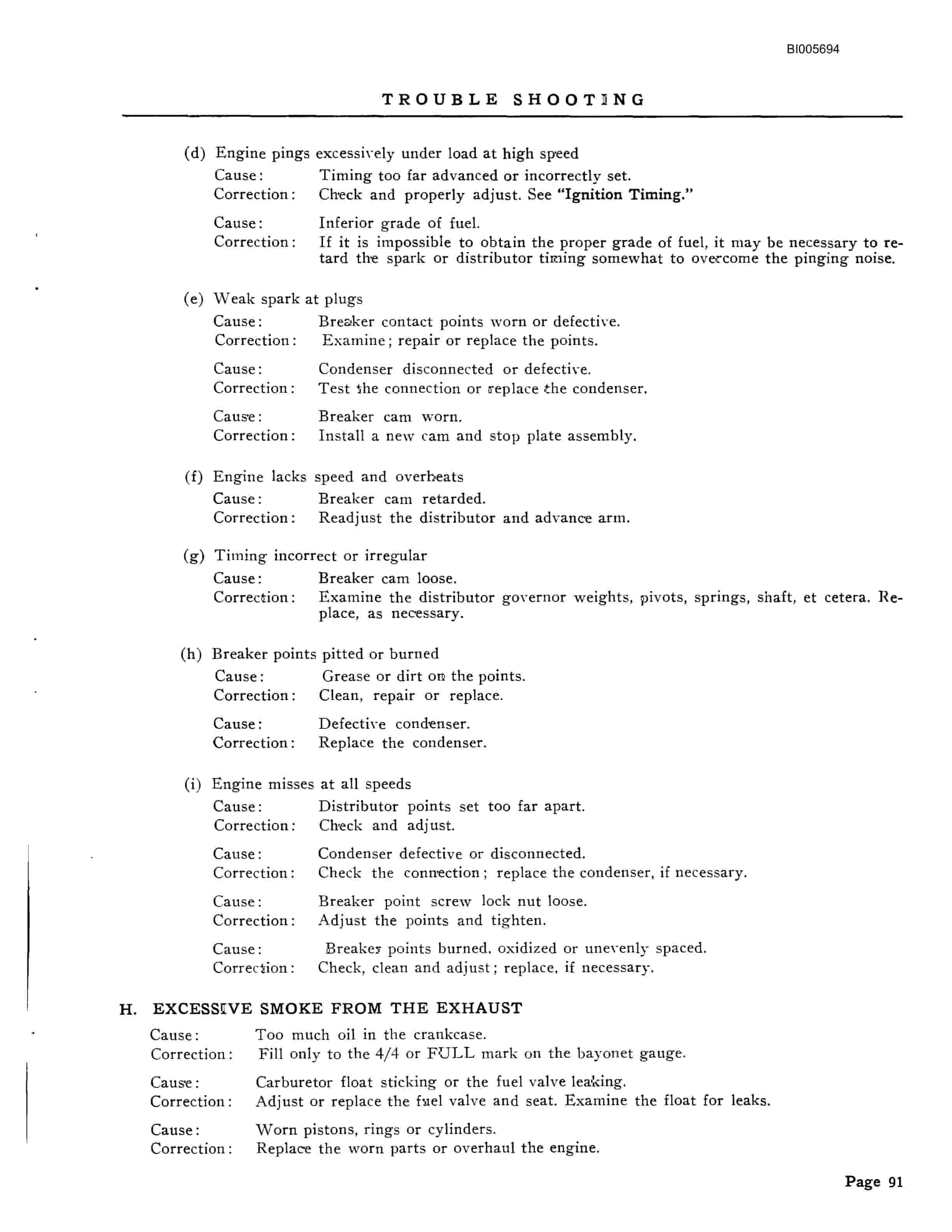 Bucyrus Marion 35M, 36M, 37M Technical Manual BI005694-4