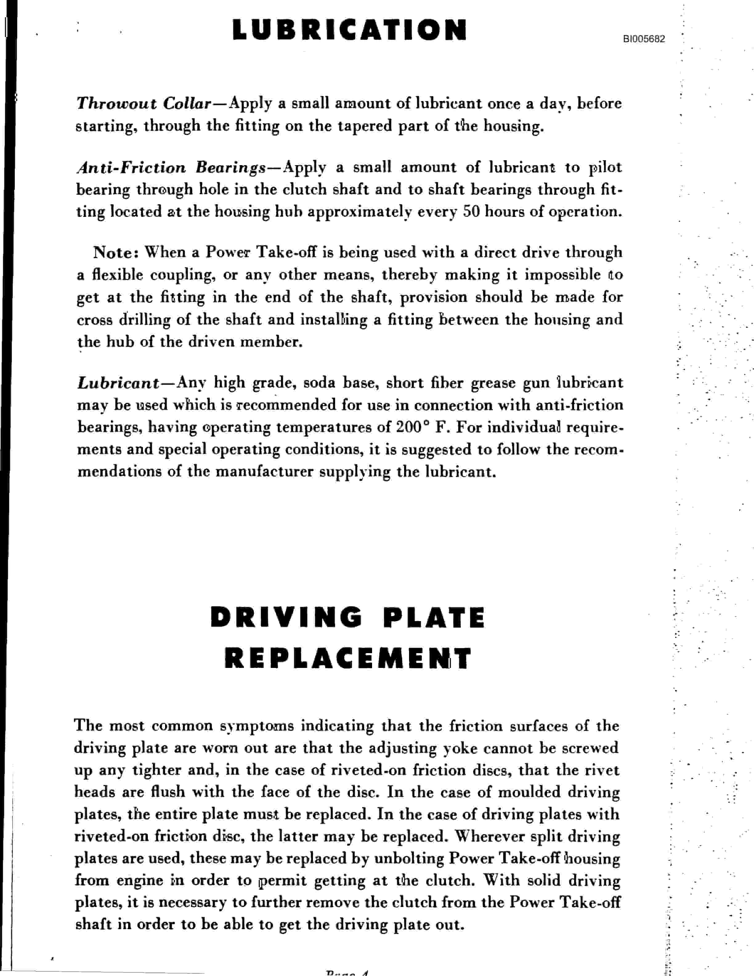 Bucyrus Marion 372 Technical Manual BI005682-4