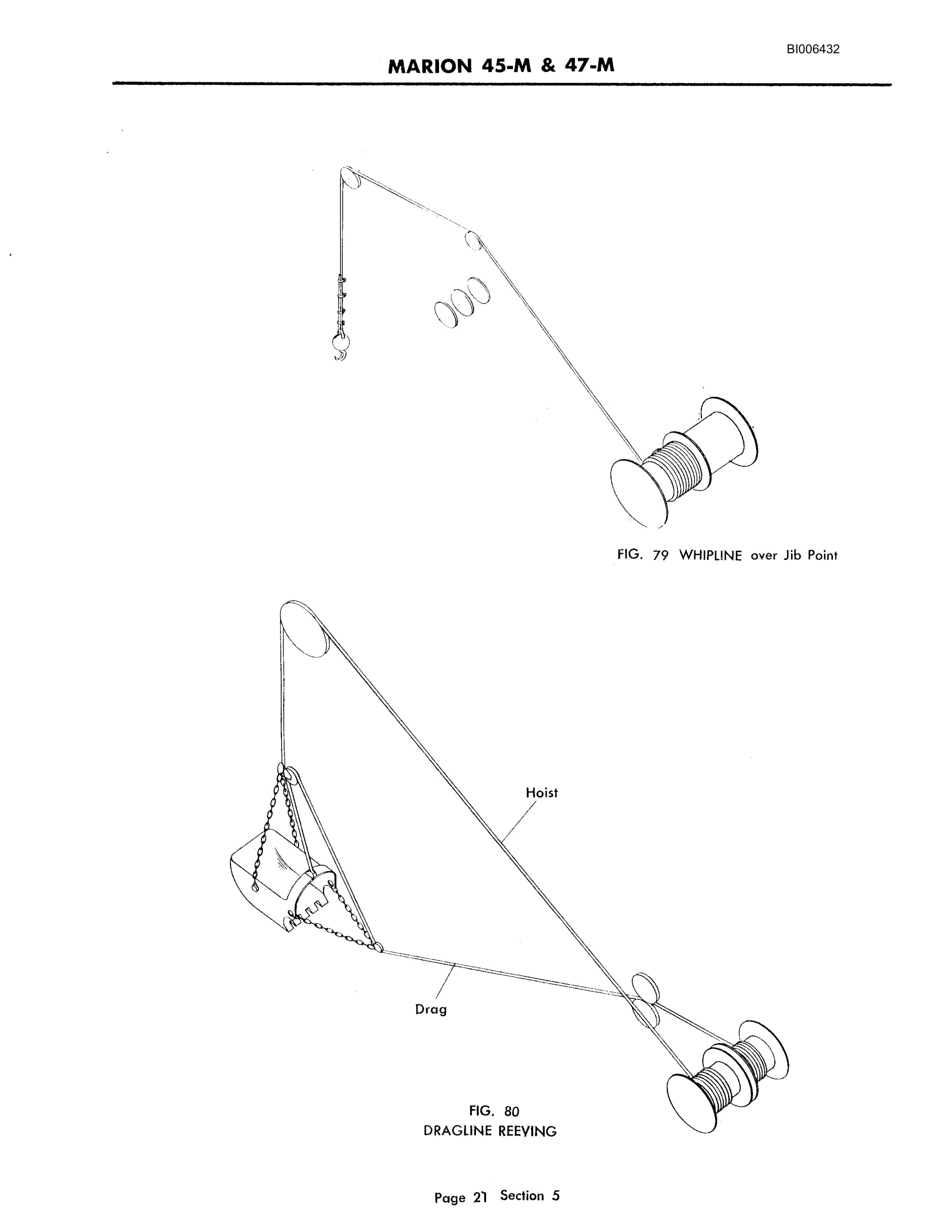 Bucyrus Marion 45-M, 47-M Technical Manual BI006432-4